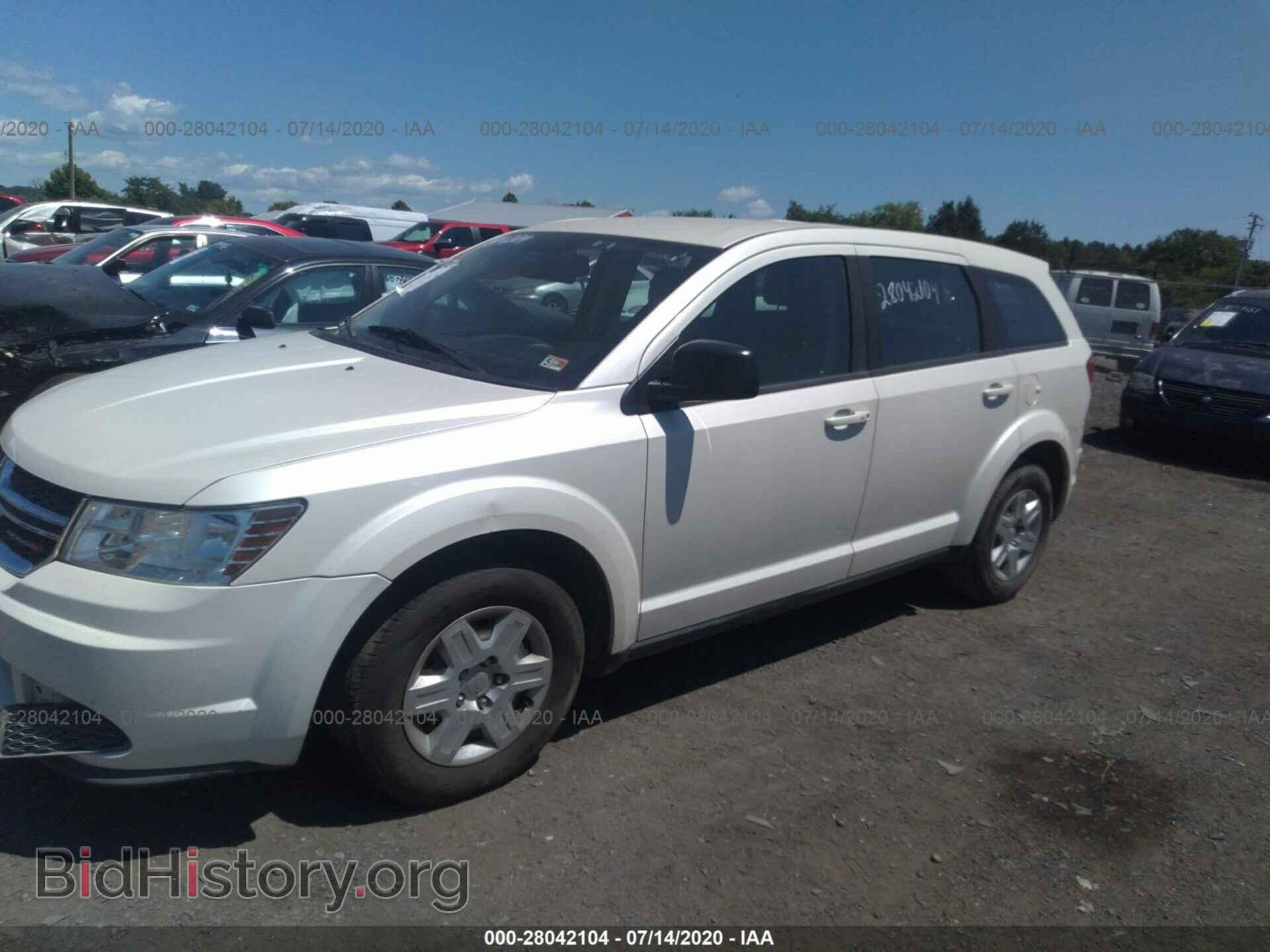 2012 DODGE JOURNEY - VIN: 3C4PDCAB2CT290155 - Фото 2