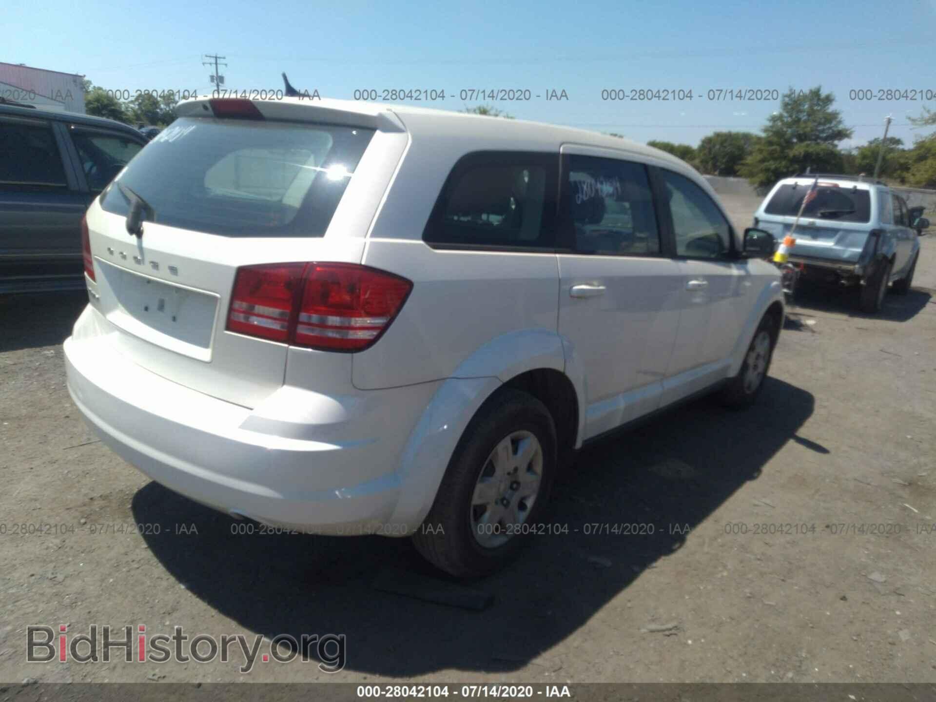 2012 DODGE JOURNEY - VIN: 3C4PDCAB2CT290155 - Фото 4