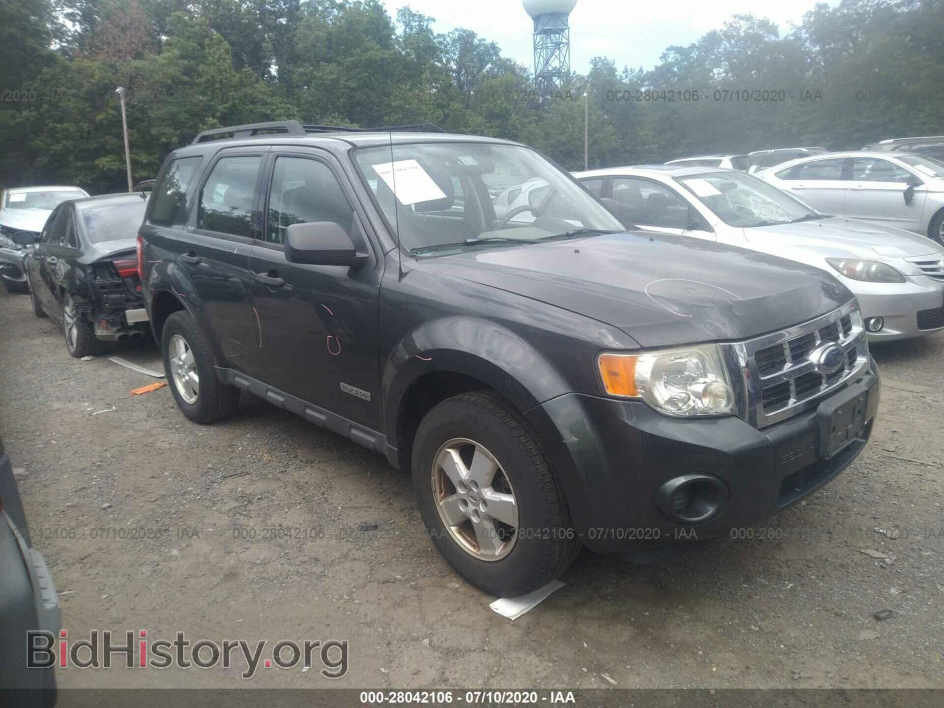 Фотография 1FMCU02Z98KC99223 - FORD ESCAPE 2008