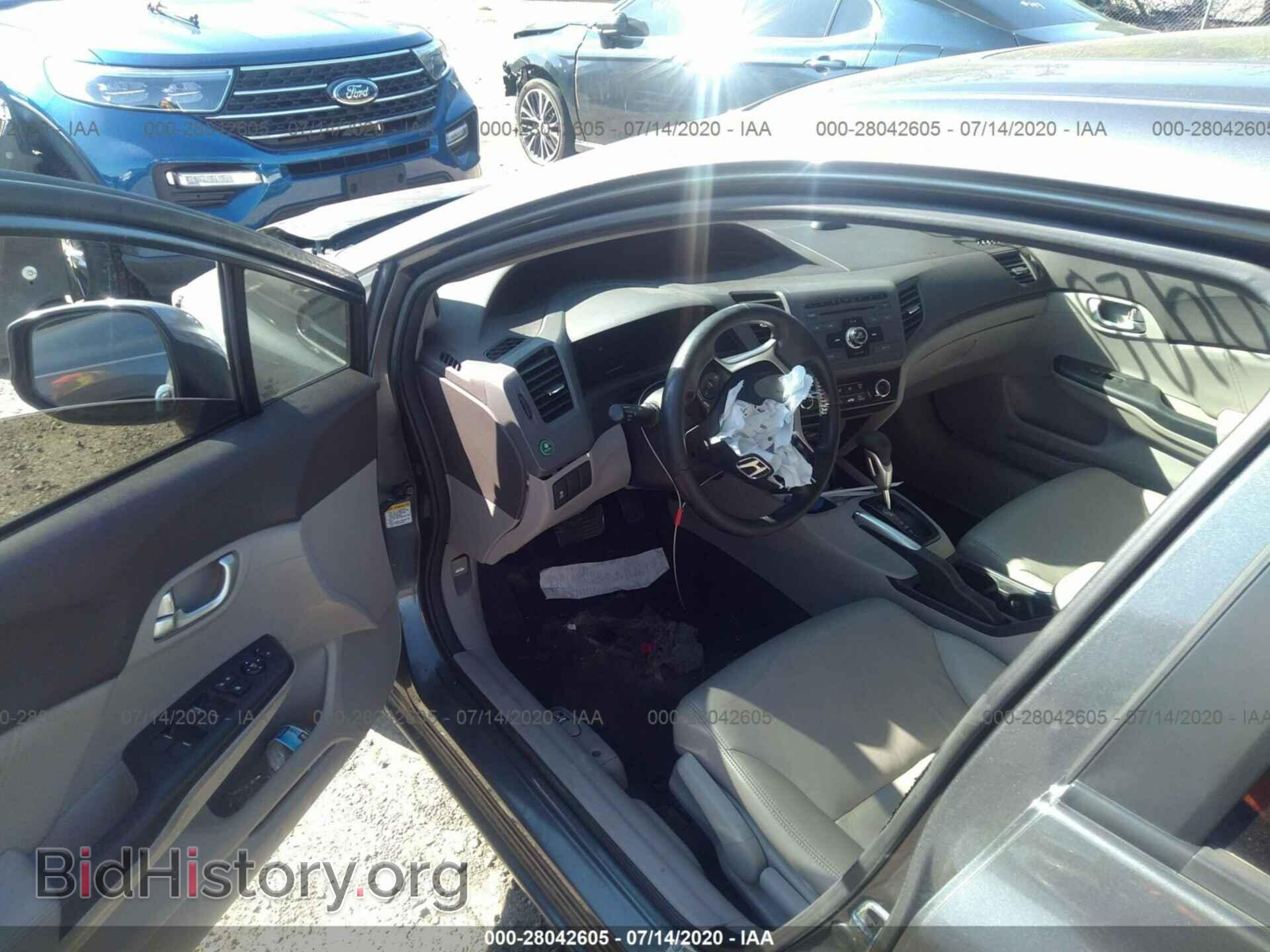 2012 HONDA CIVIC SDN - VIN: 2HGFB2F90CH541069 - Фото 5