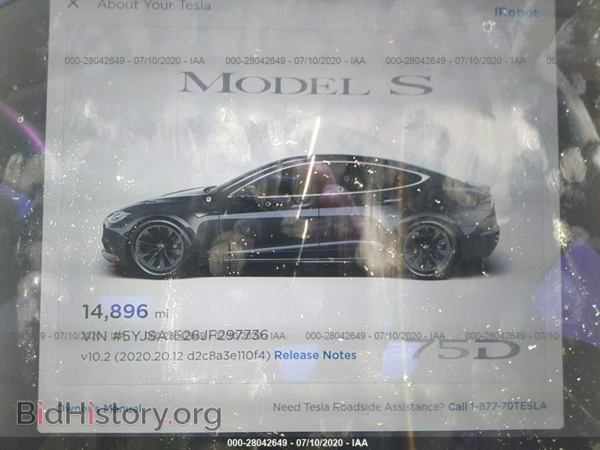2018 TESLA MODEL S - VIN: 5YJSA1E26JF297736 - Photo 7