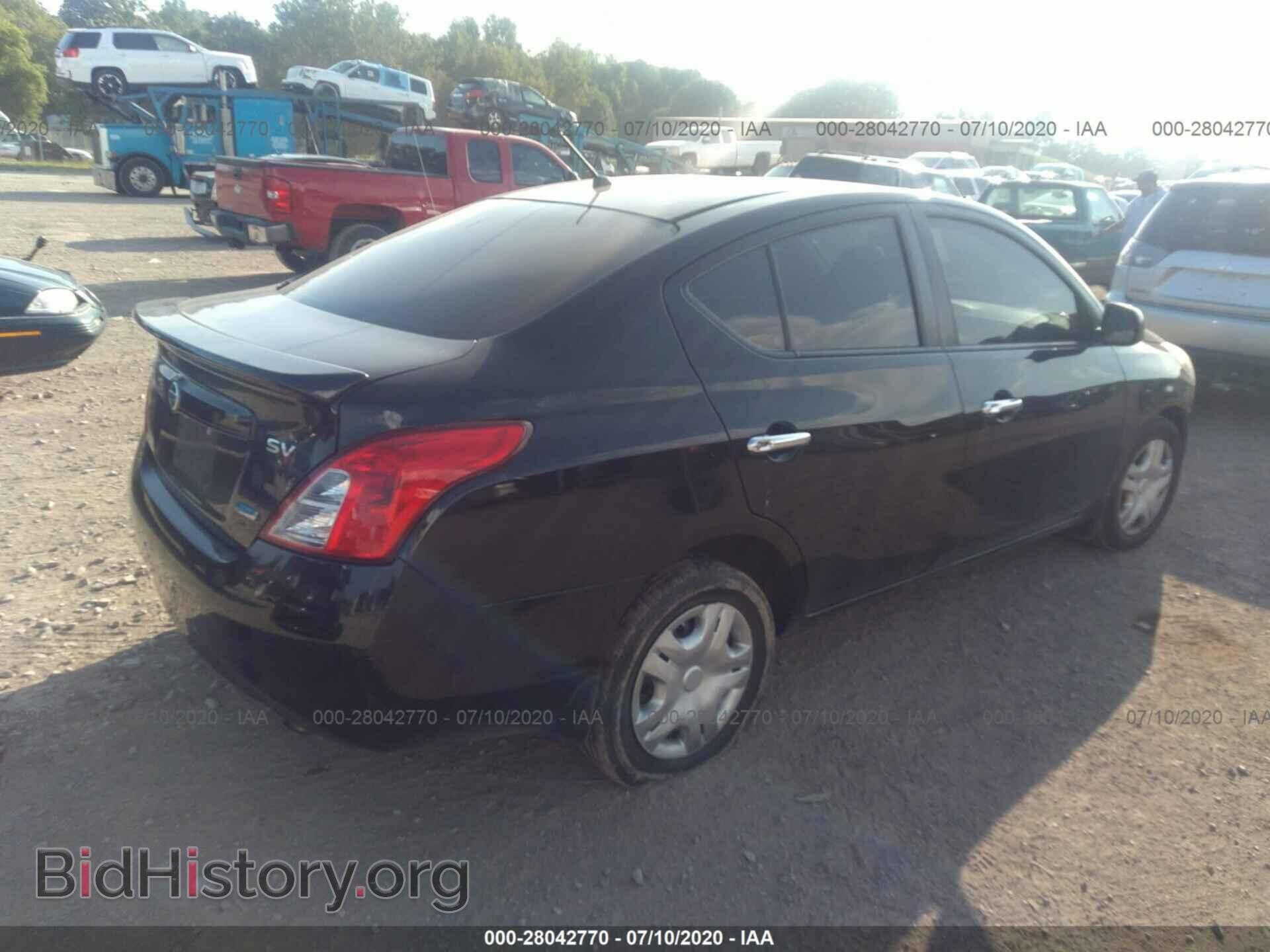 2012 NISSAN VERSA - VIN: 3N1CN7AP4CL917682 - Фото 4