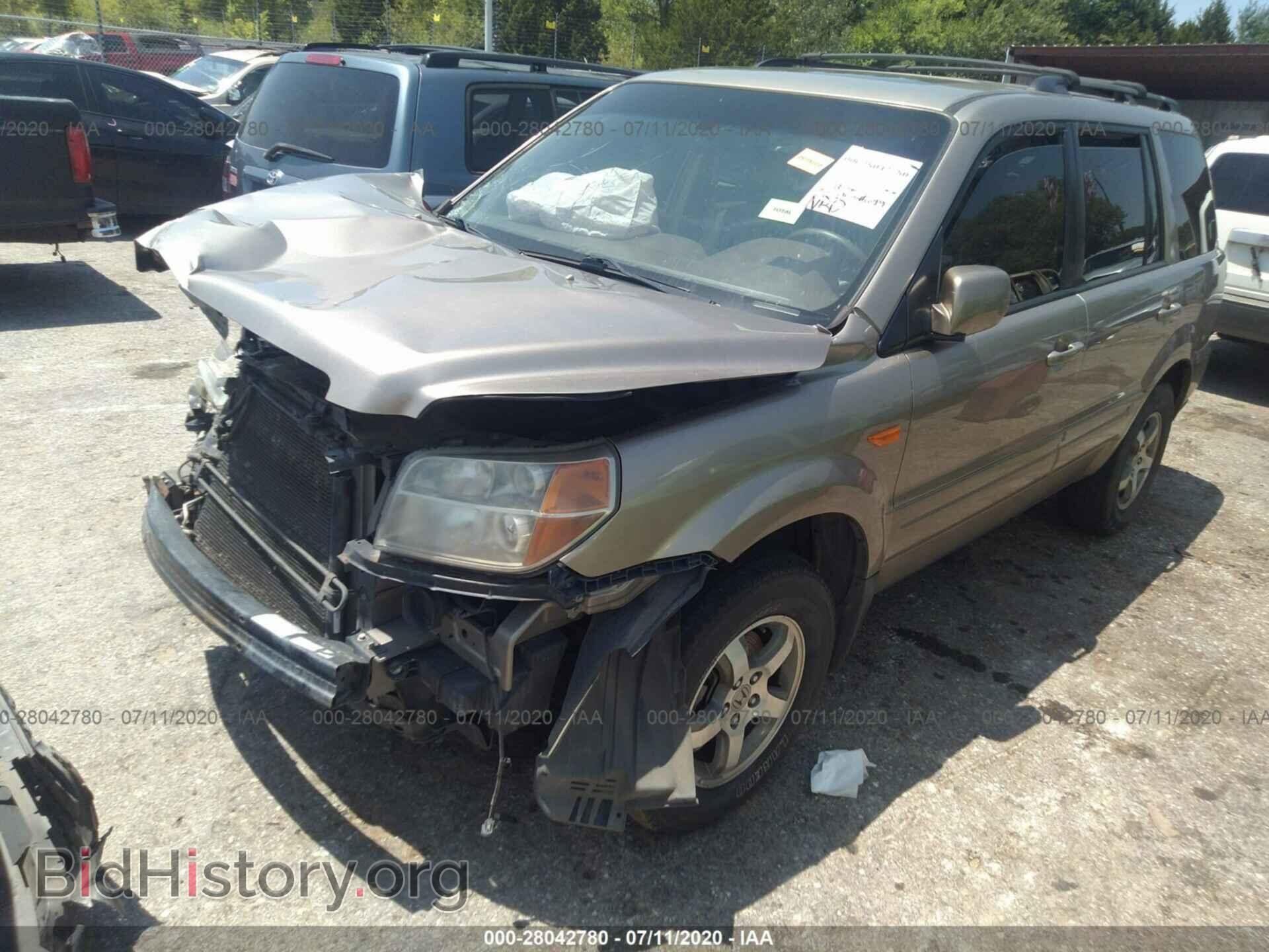 2007 HONDA PILOT - VIN: 5FNYF18507B018405 - Photo 2