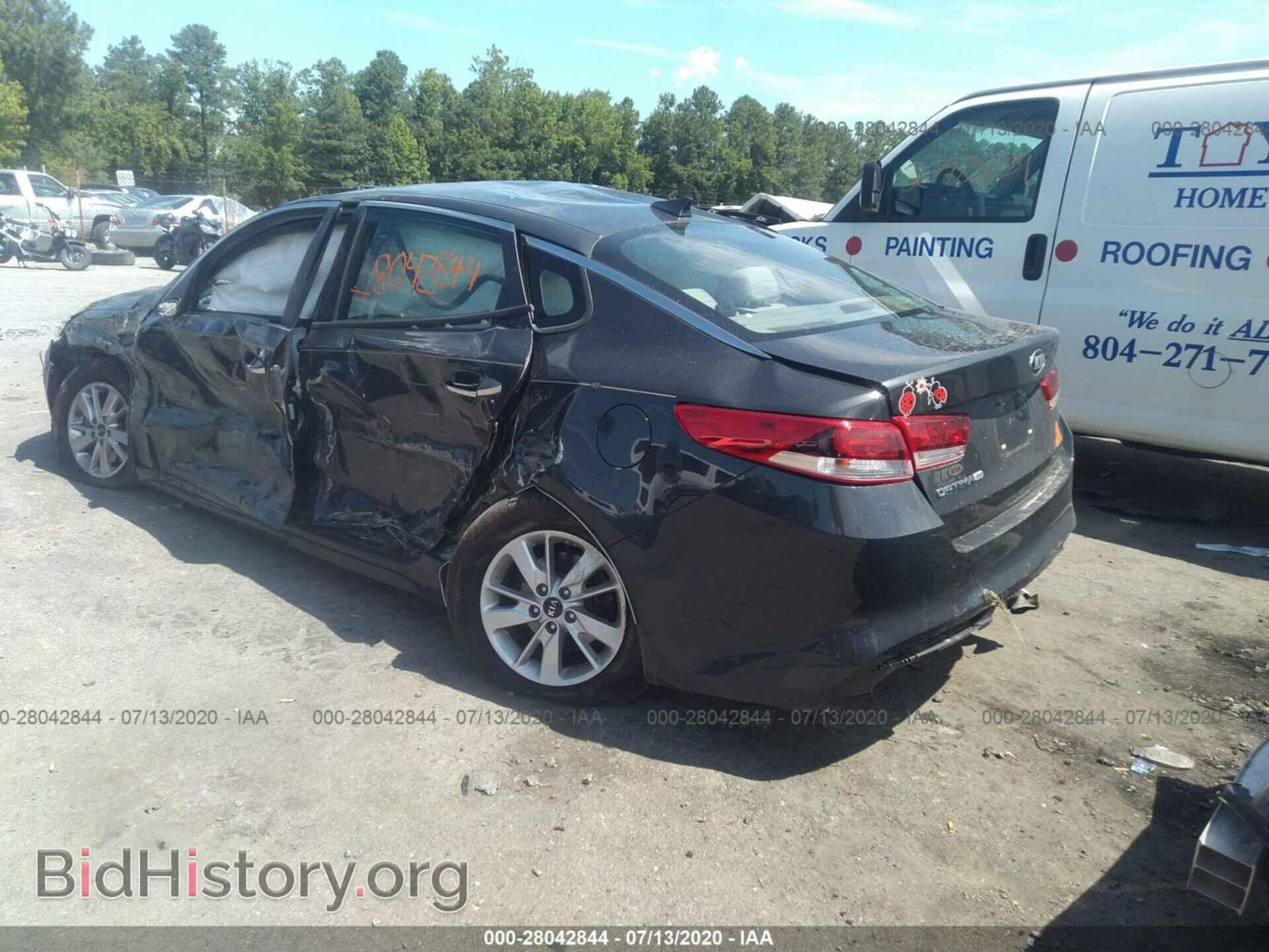 2016 KIA OPTIMA - VIN: 5XXGT4L31GG025341 - Фото 3