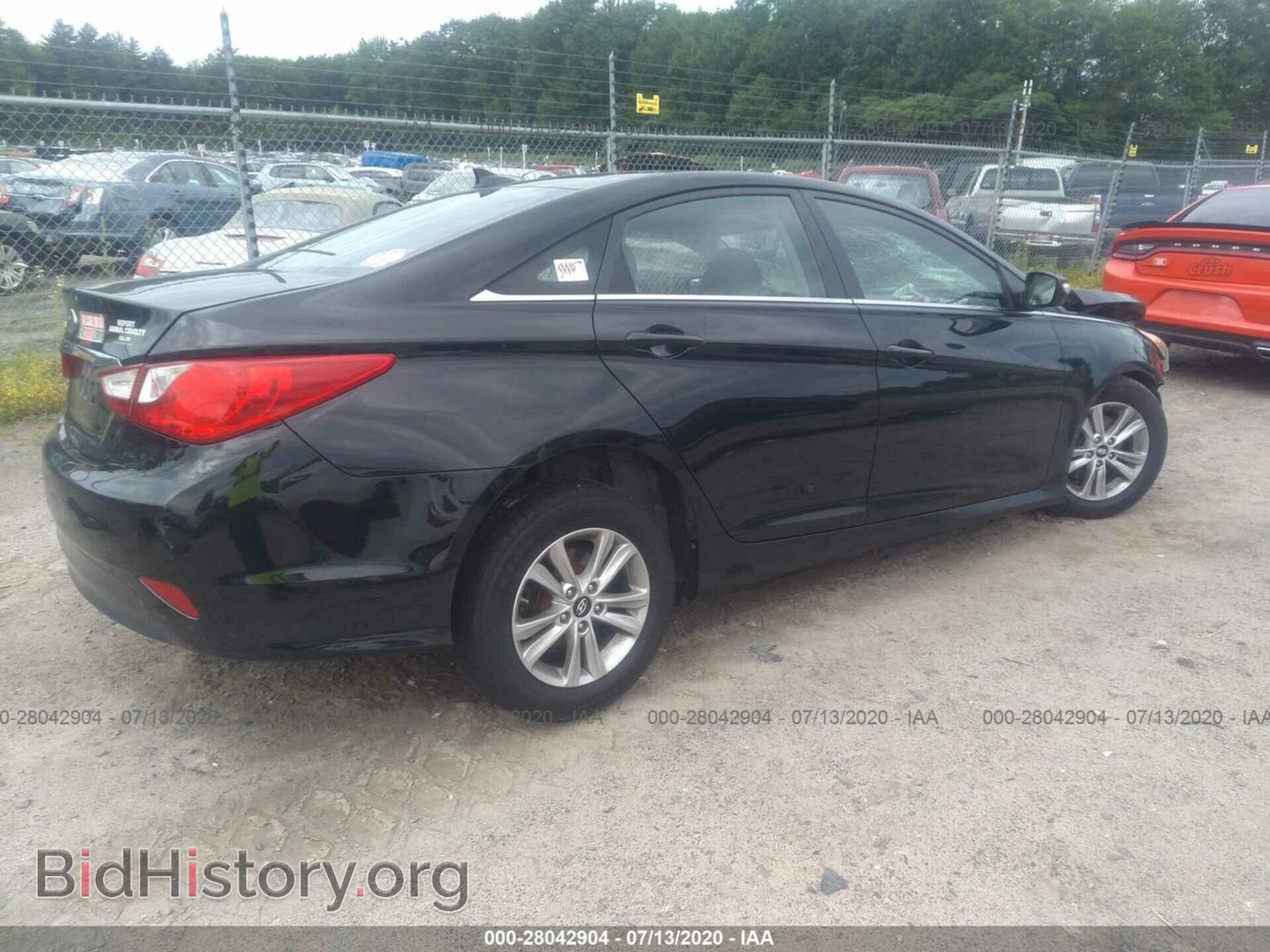2014 HYUNDAI SONATA - VIN: 5NPEB4AC7EH890006 - Фото 4