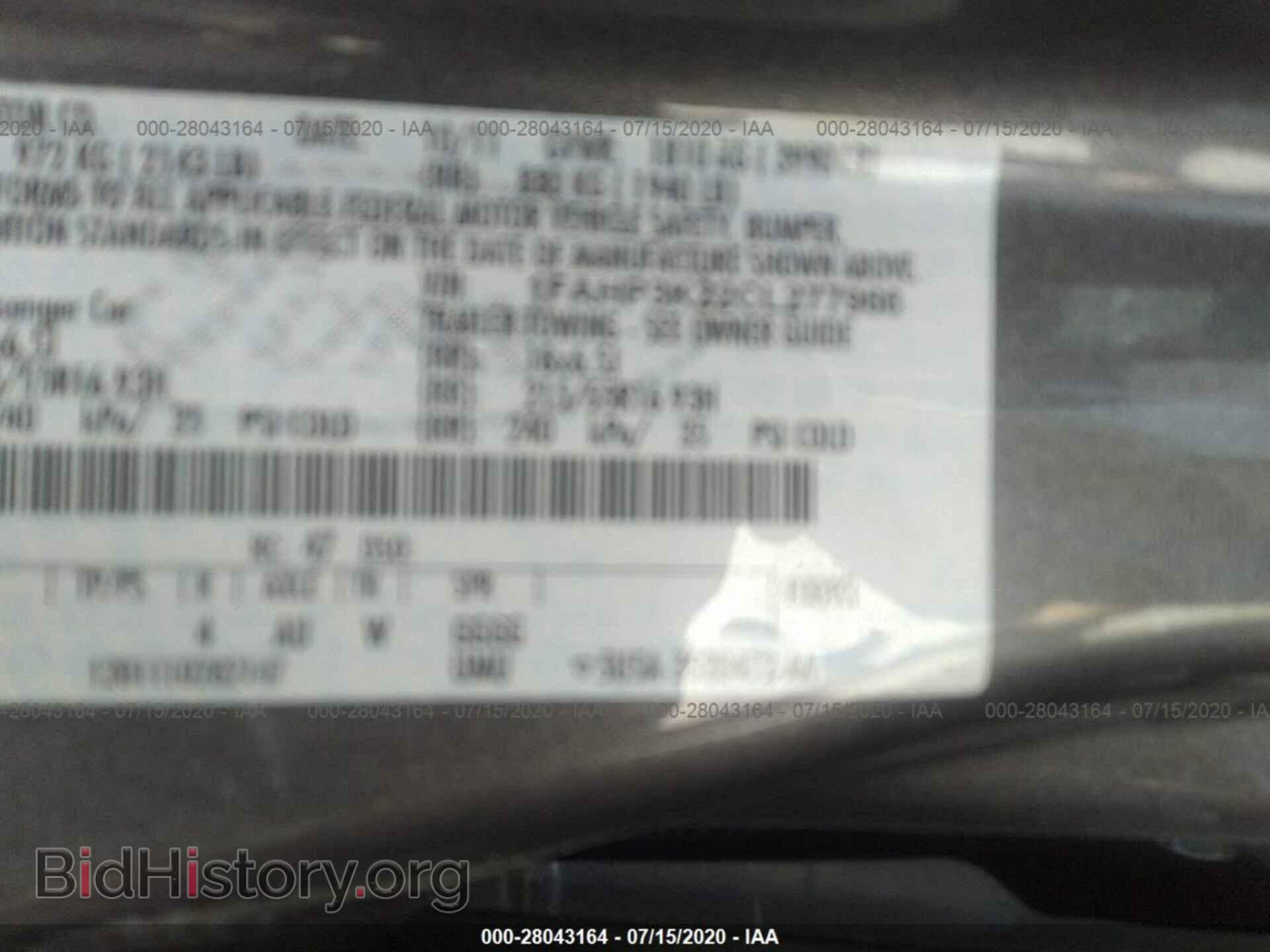 2012 FORD FOCUS - VIN: 1FAHP3K22CL277966 - Фото 9