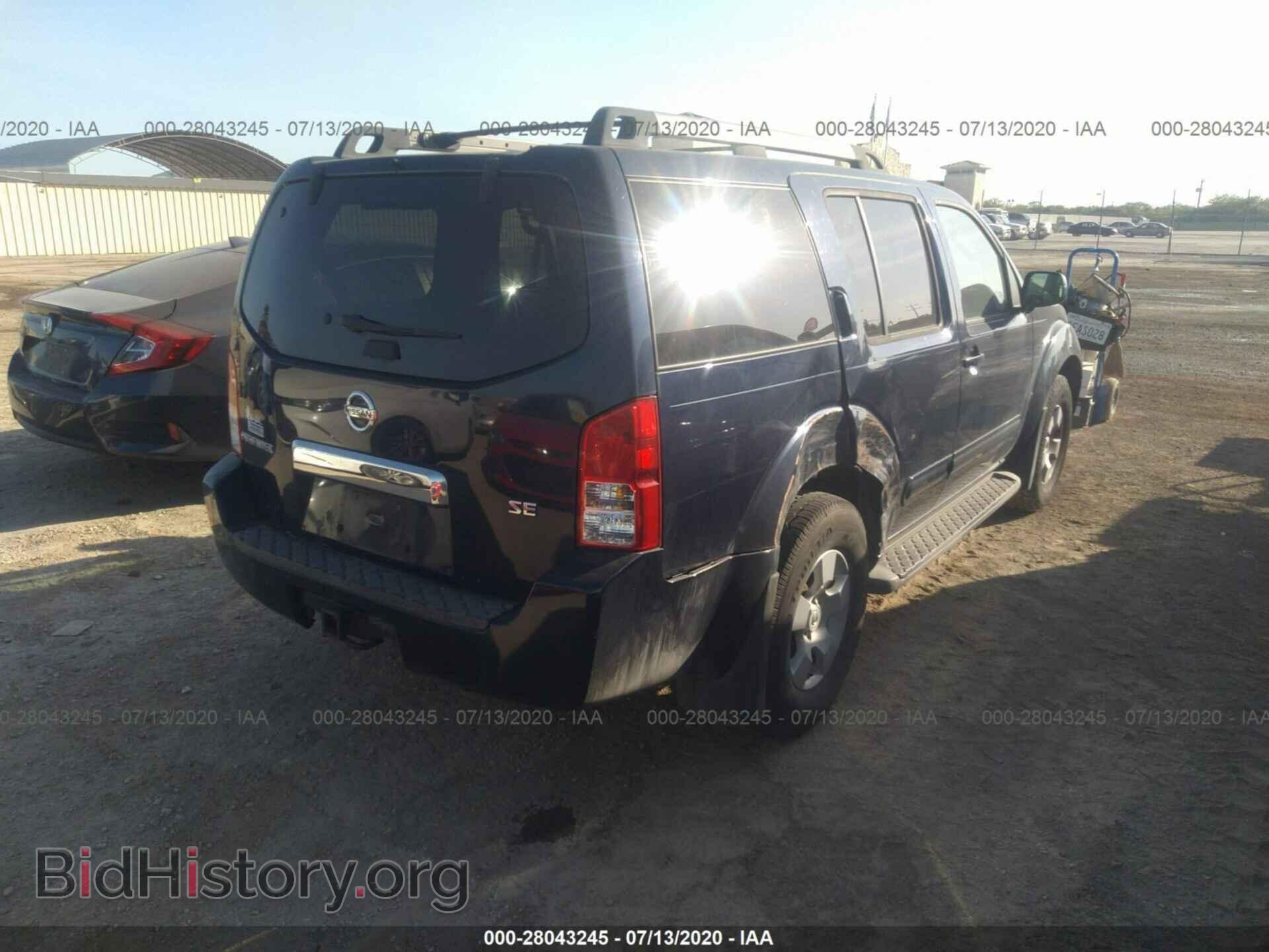 2007 NISSAN PATHFINDER - VIN: 5N1AR18U77C627905 - Фото 4
