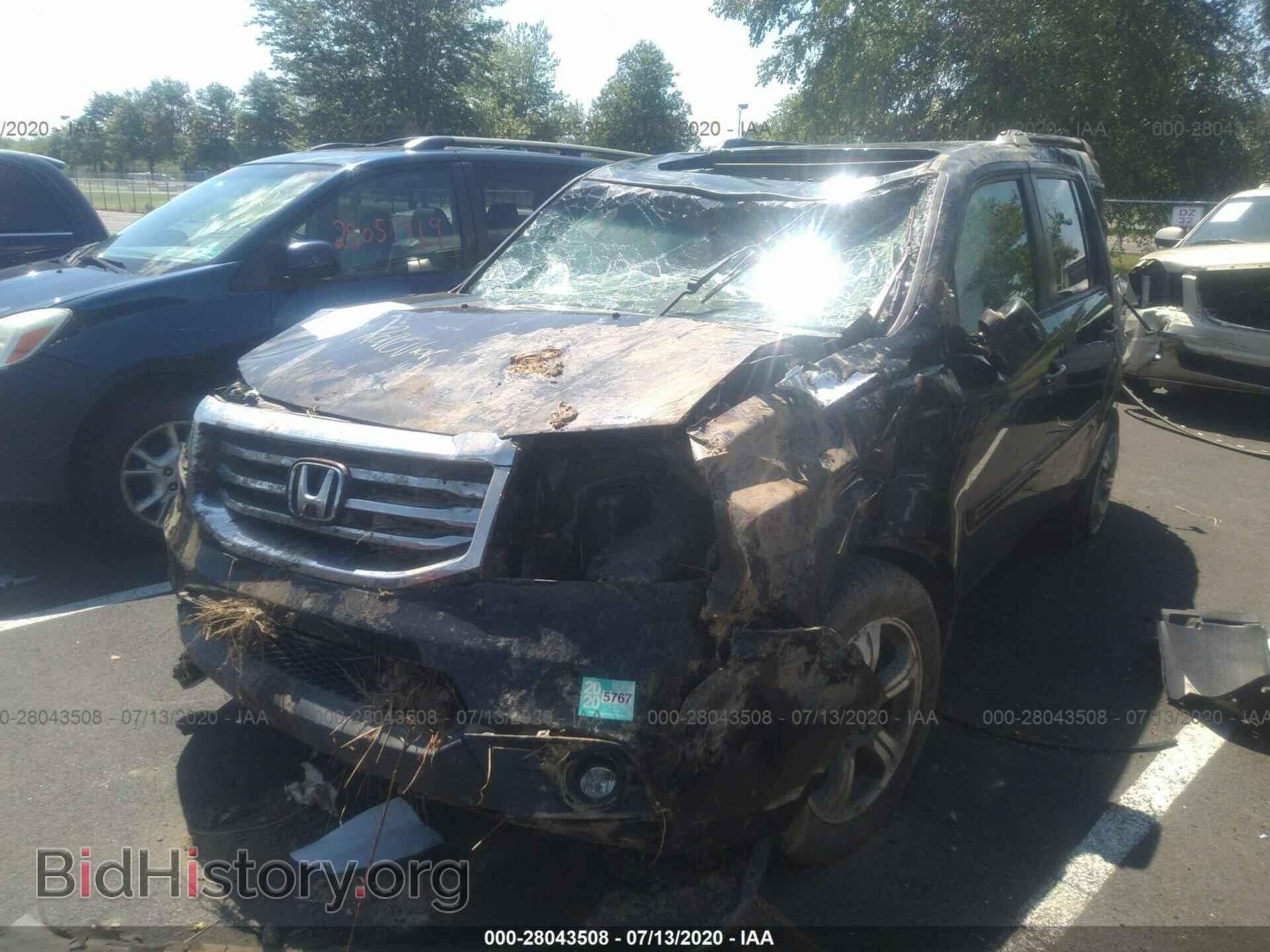 2015 HONDA PILOT - VIN: 5FNYF4H31FB029976 - Фото 2