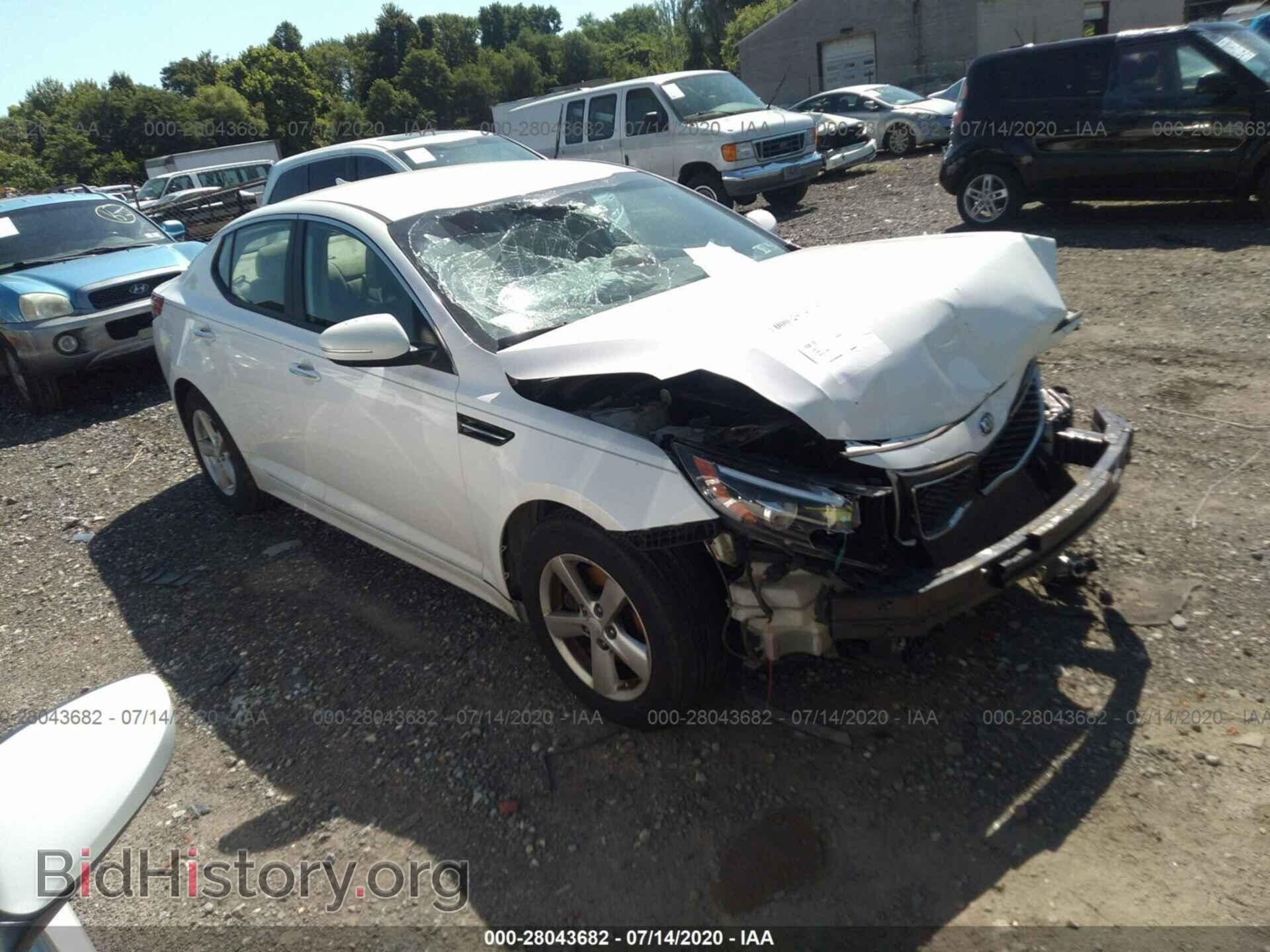 Фотография KNAGM4A77F5663824 - KIA OPTIMA 2015