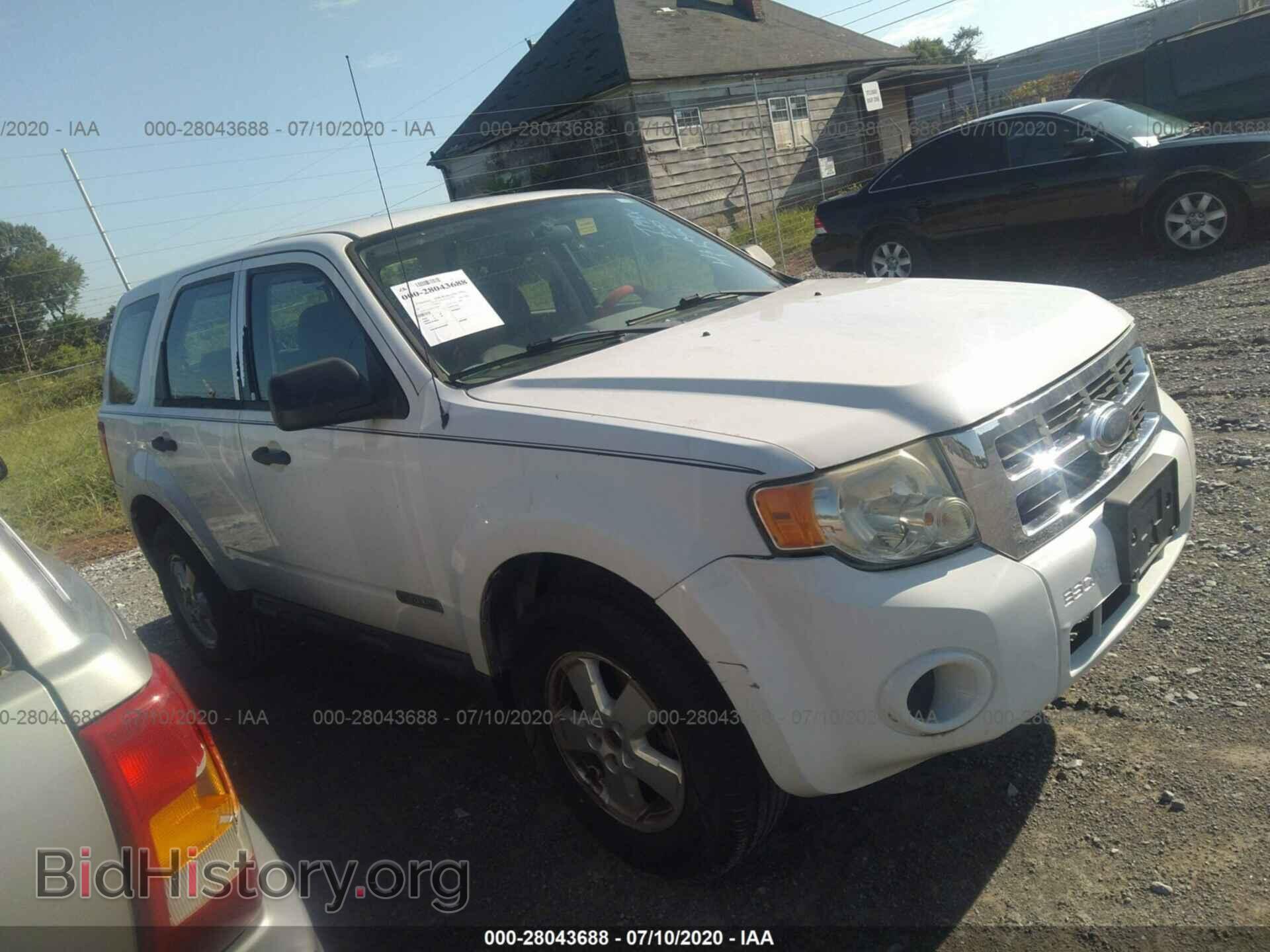 Фотография 1FMCU02Z68KA38941 - FORD ESCAPE 2008