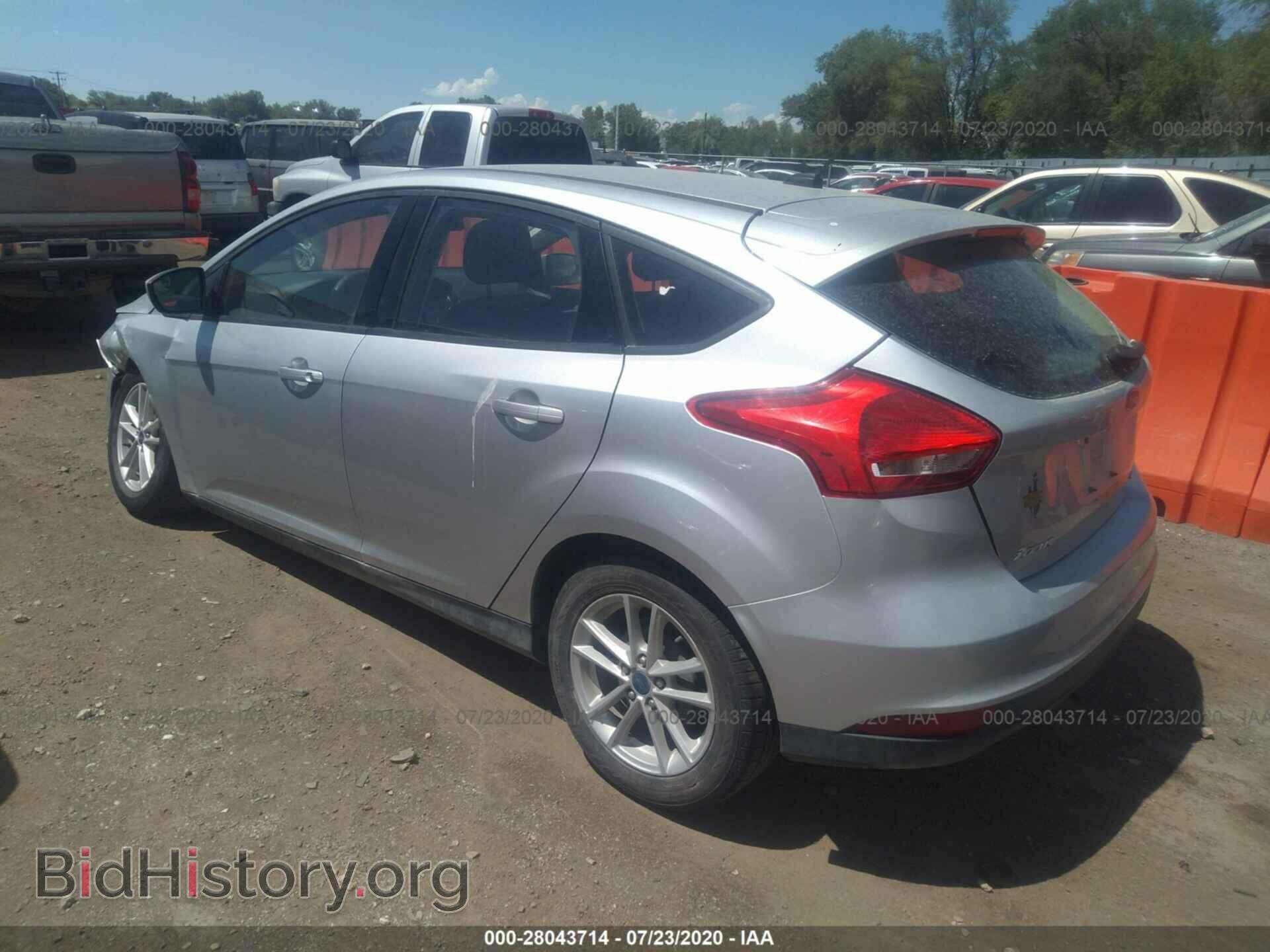 2018 FORD FOCUS - VIN: 1FADP3K25JL207955 - Фото 3