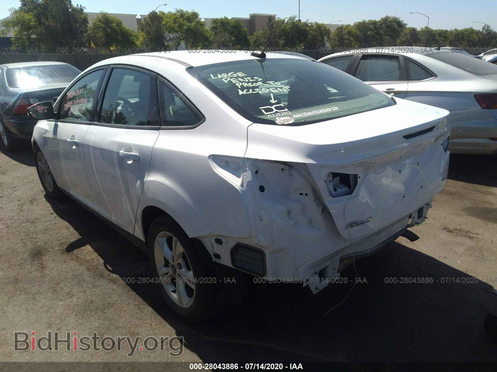 2013 FORD FOCUS - VIN: 1FADP3F29DL325005 - Фото 3
