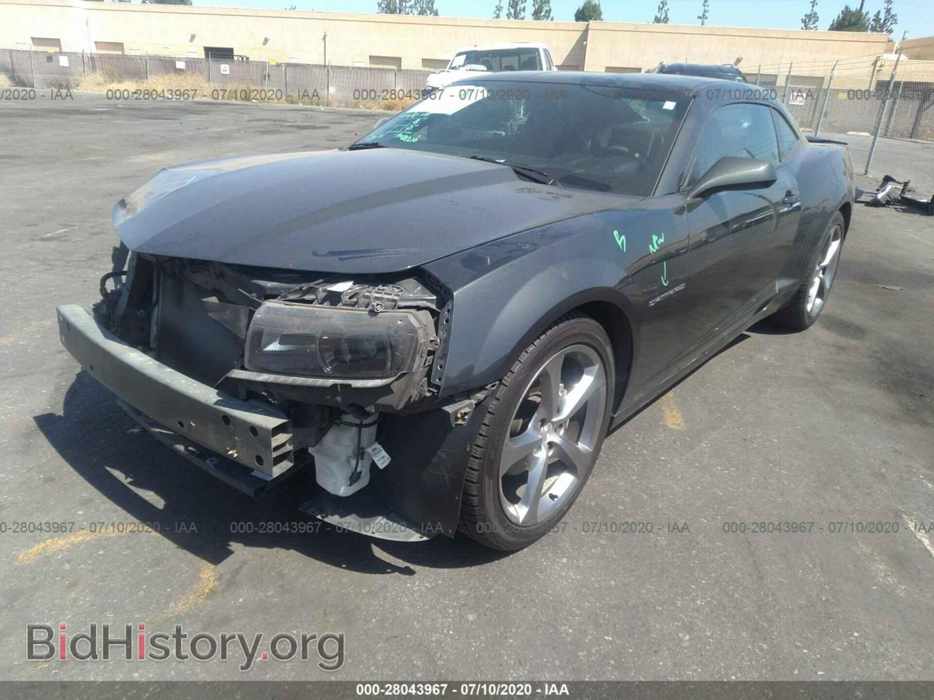 2014 CHEVROLET CAMARO - VIN: 2G1FC1E32E9320761 - Фото 2