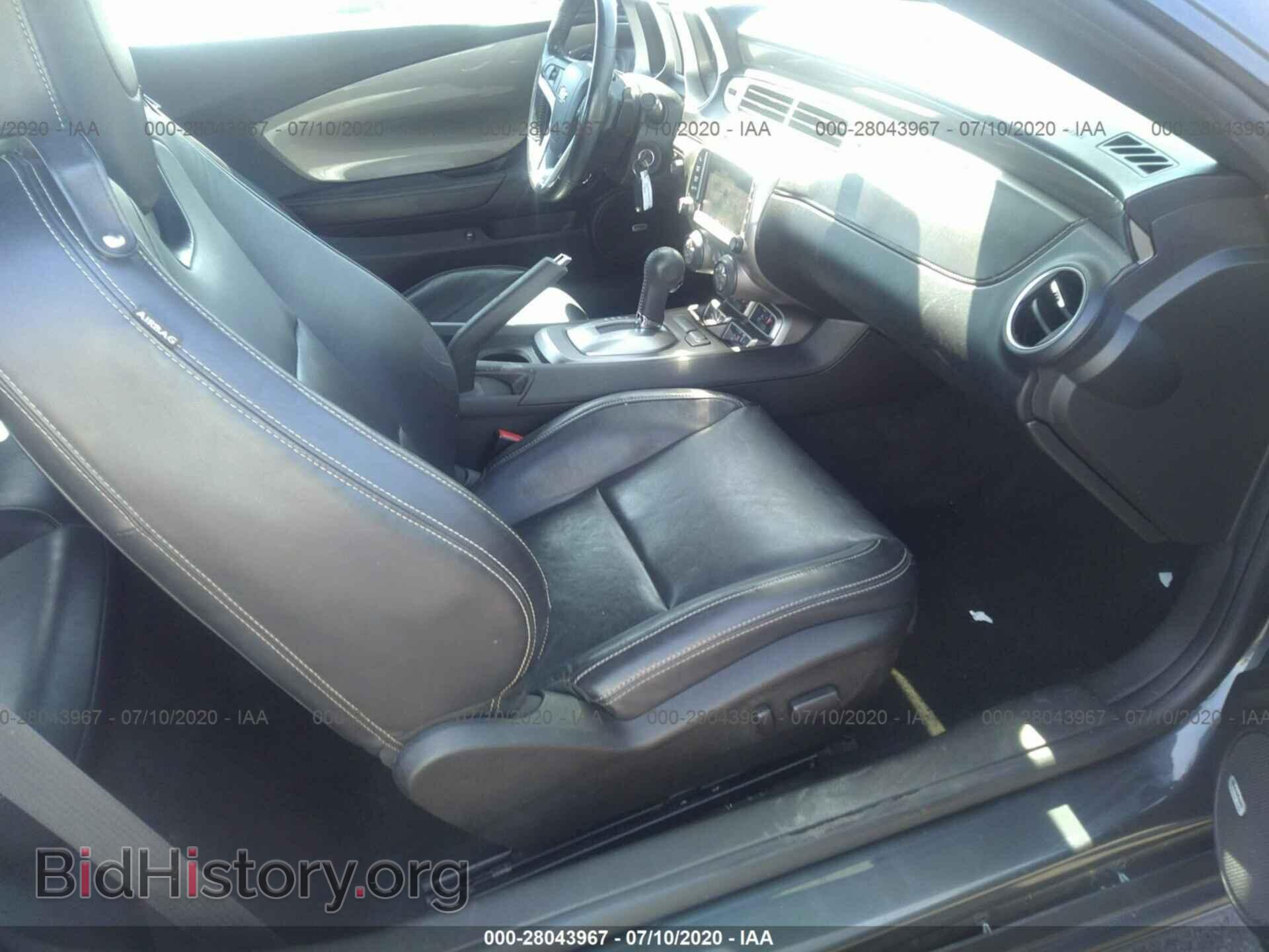 2014 CHEVROLET CAMARO - VIN: 2G1FC1E32E9320761 - Фото 5