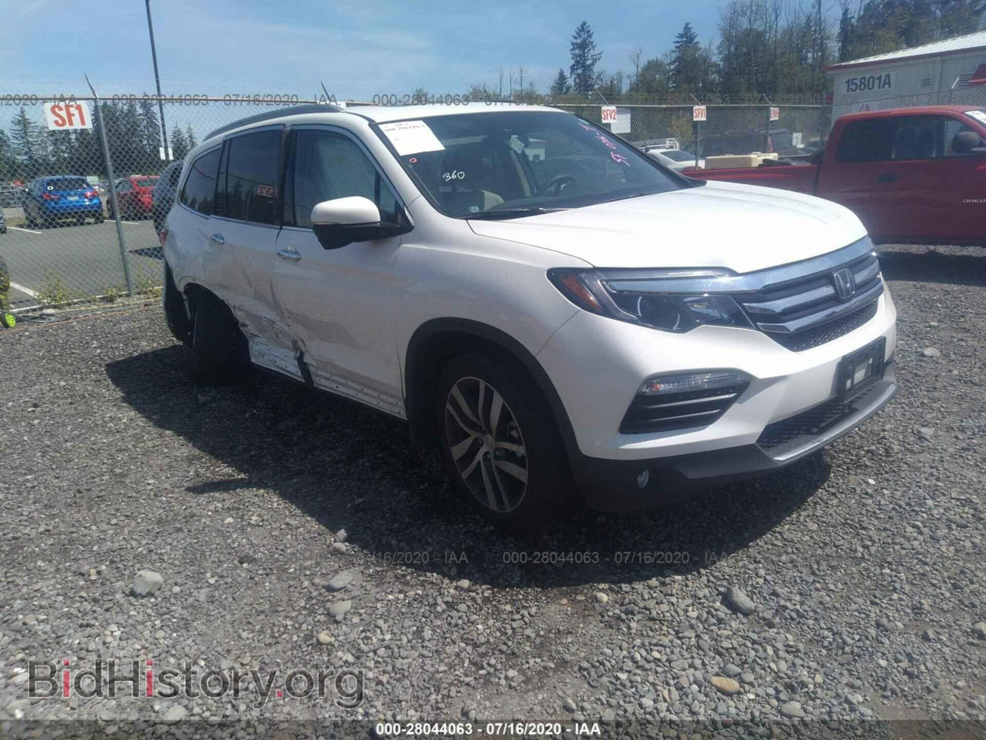 Фотография 5FNYF6H94JB008595 - HONDA PILOT 2018