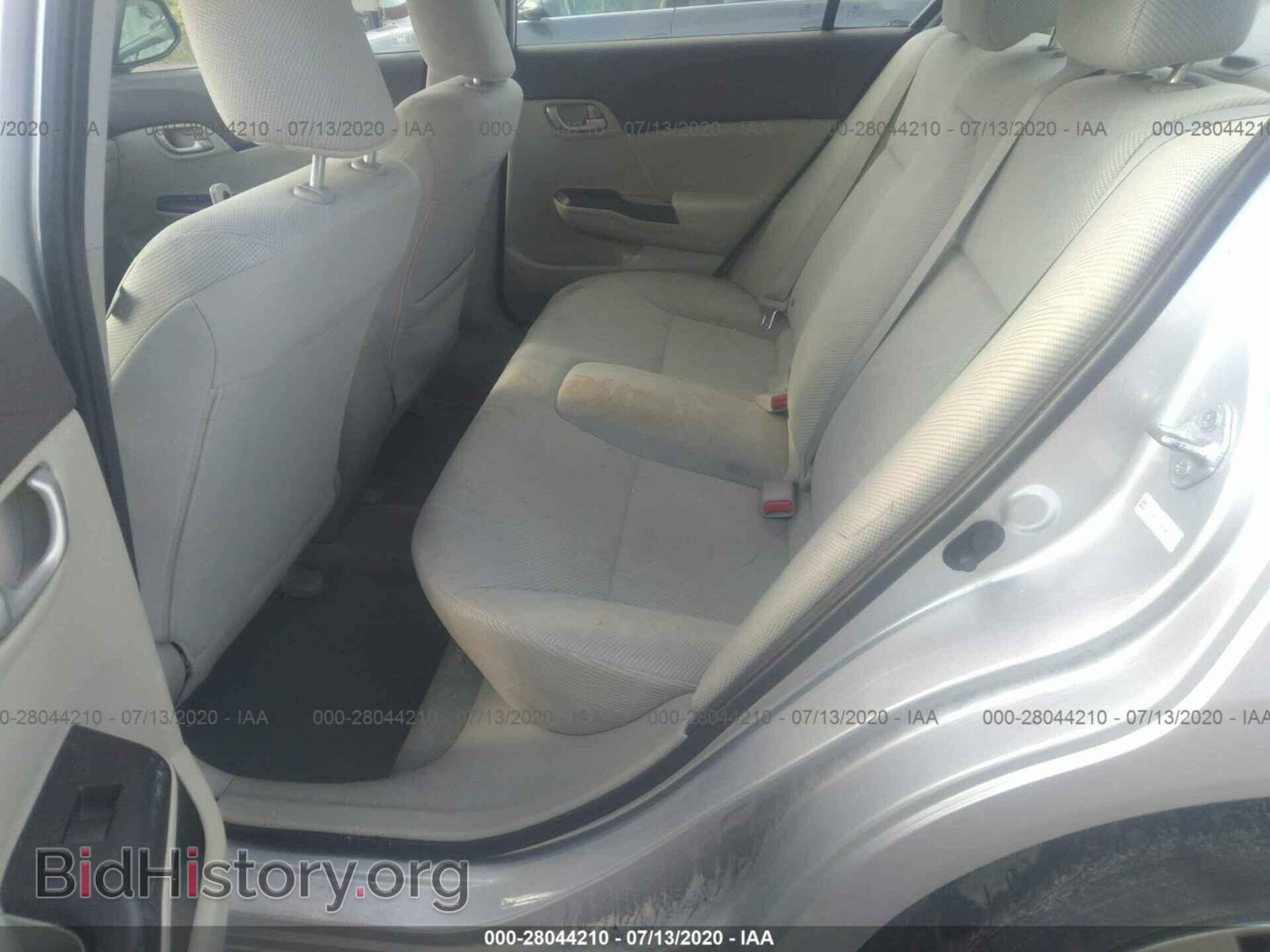 2012 HONDA CIVIC - VIN: 19XFB2F51CE007845 - Фото 8