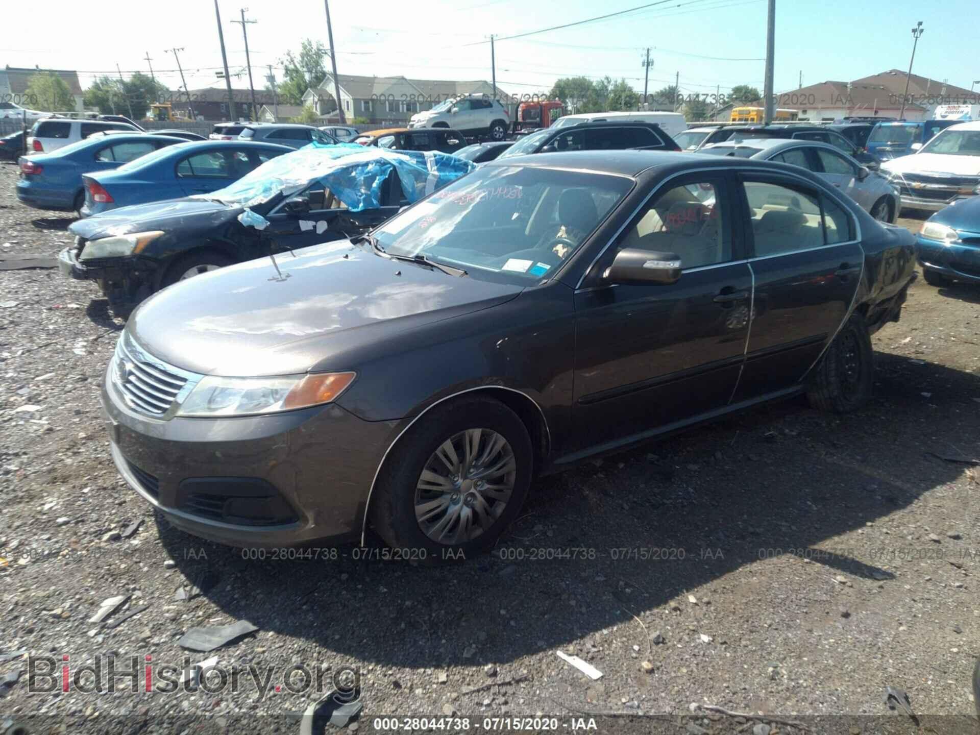 2009 KIA OPTIMA - VIN: KNAGE228695345741 - Фото 2