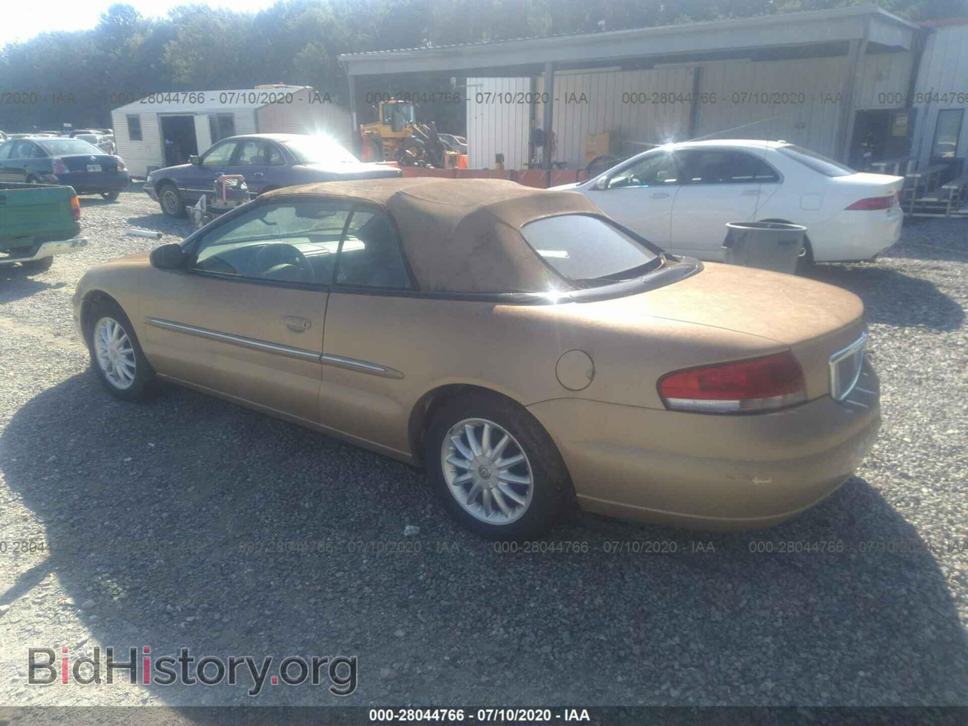 2001 CHRYSLER SEBRING - VIN: 1C3EL55U31N690325 - Фото 3