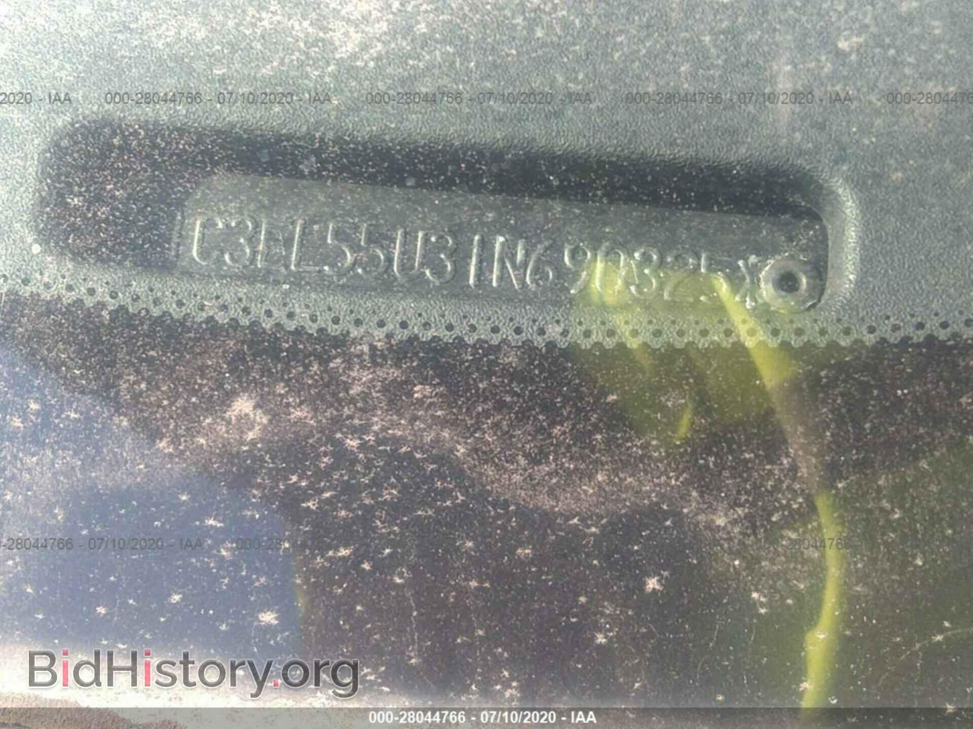 2001 CHRYSLER SEBRING - VIN: 1C3EL55U31N690325 - Фото 9