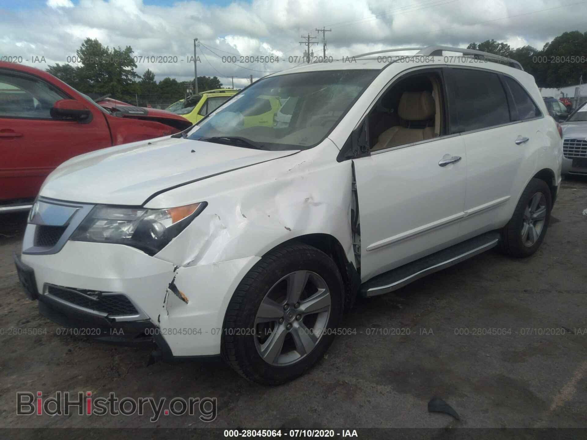 2012 ACURA MDX - VIN: 2HNYD2H44CH522635 - Photo 2
