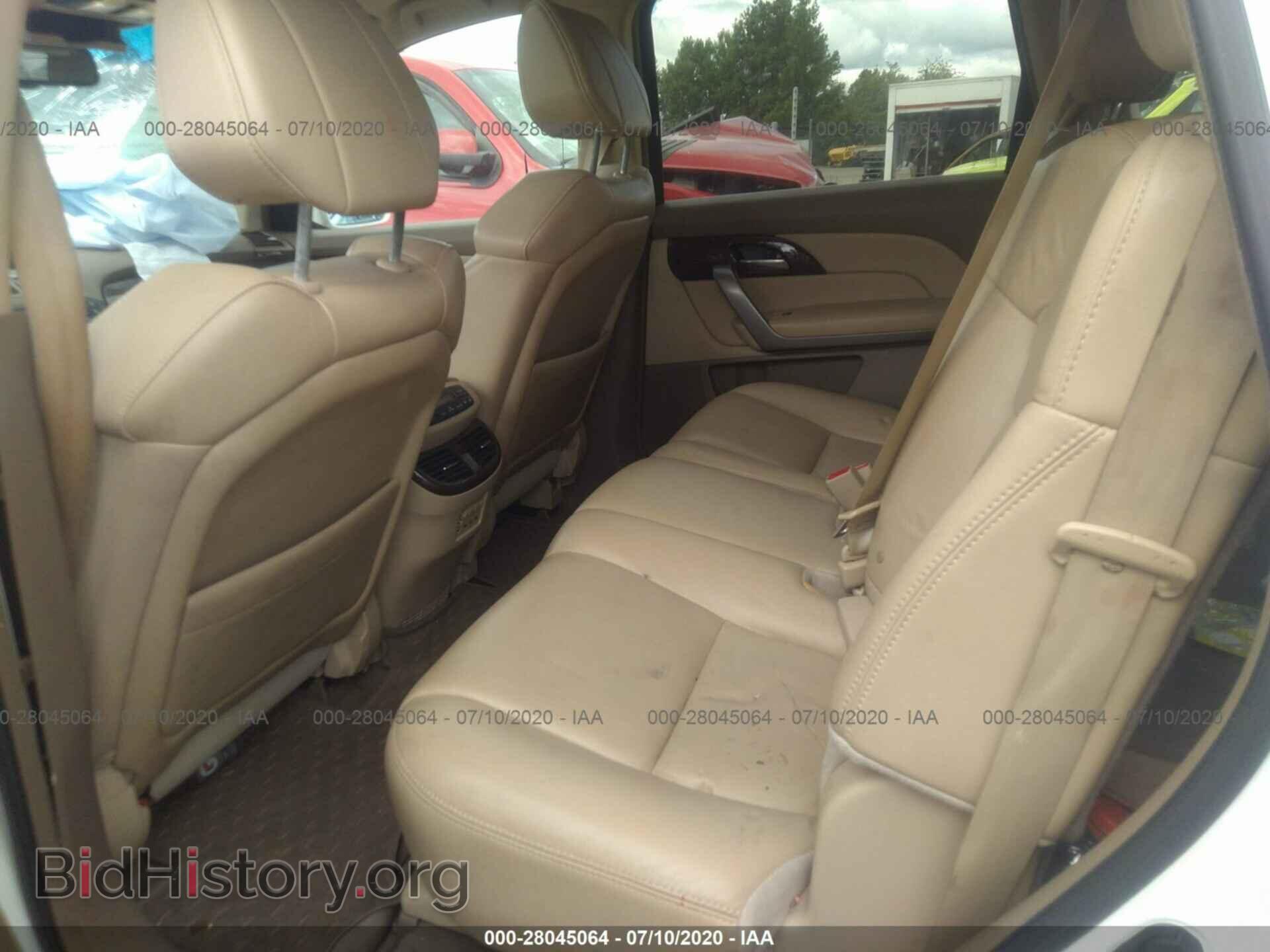 2012 ACURA MDX - VIN: 2HNYD2H44CH522635 - Photo 8