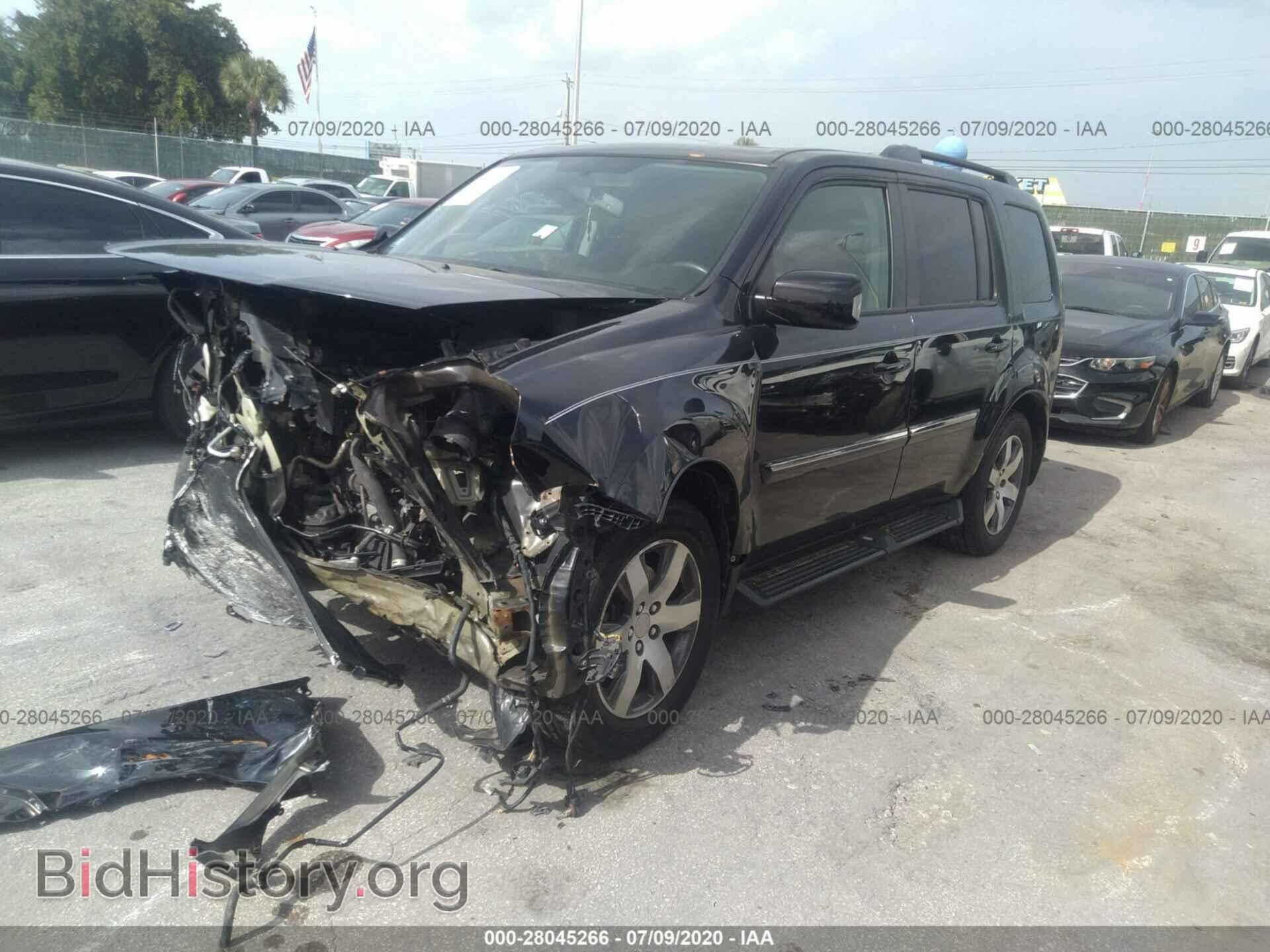 2015 HONDA PILOT - VIN: 5FNYF3H94FB017819 - Фото 2