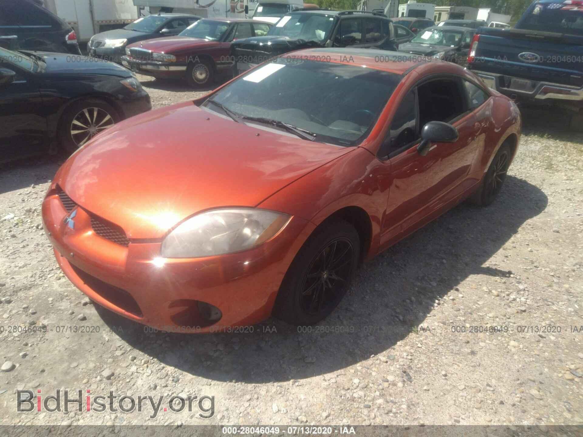2006 MITSUBISHI ECLIPSE - VIN: 4A3AK24F96E008860 - Фото 2