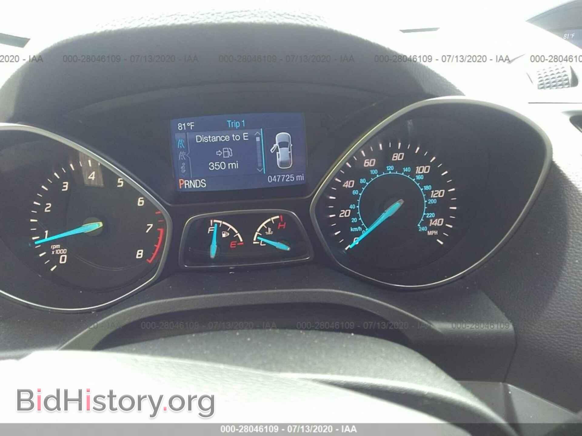2015 FORD ESCAPE - VIN: 1FMCU0G75FUC23488 - Фото 7