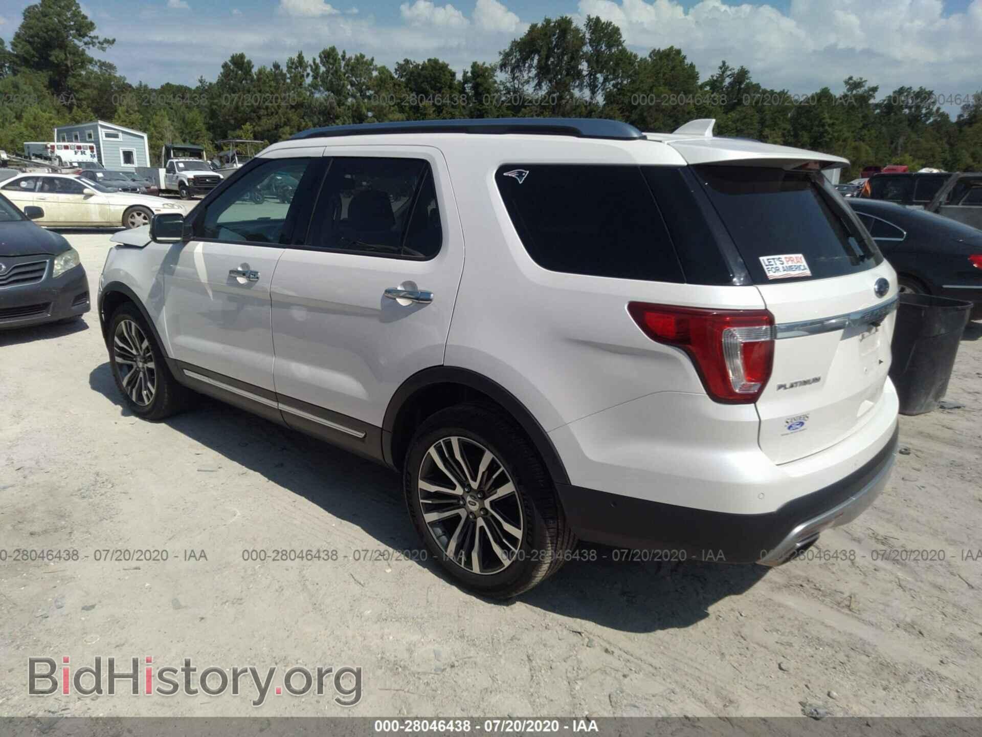 2016 FORD EXPLORER - VIN: 1FM5K8HT9GGC54185 - Photo 3