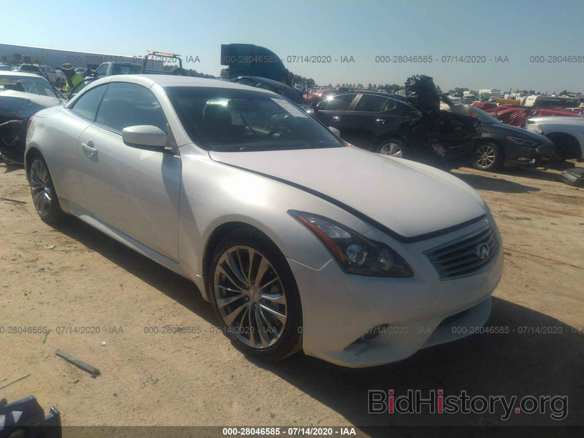 Photo JN1CV6FEXDM770566 - INFINITI G37 CONVERTIBLE 2013