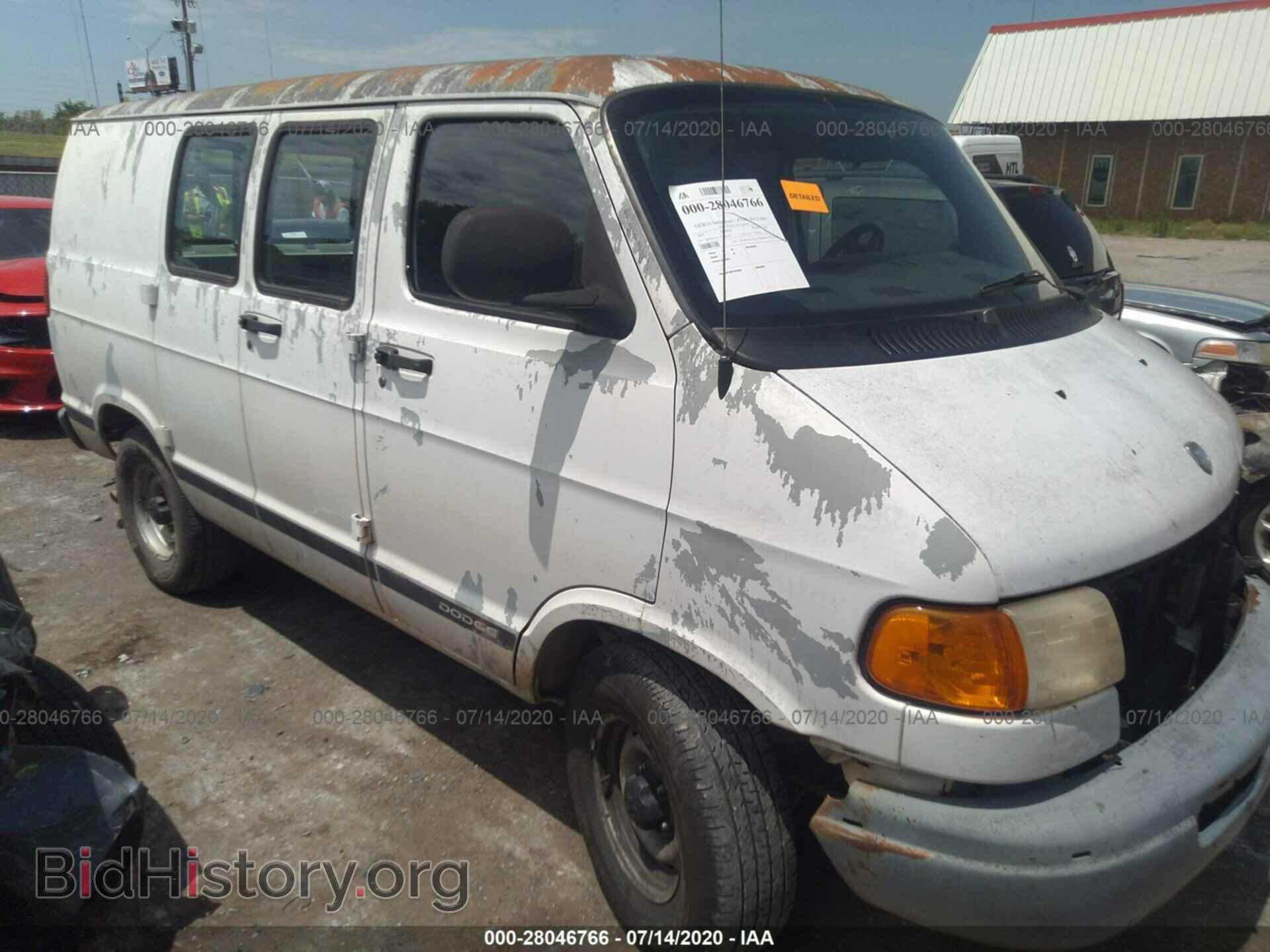 Photo 2B7HB11X31K560562 - DODGE RAM VAN 2001