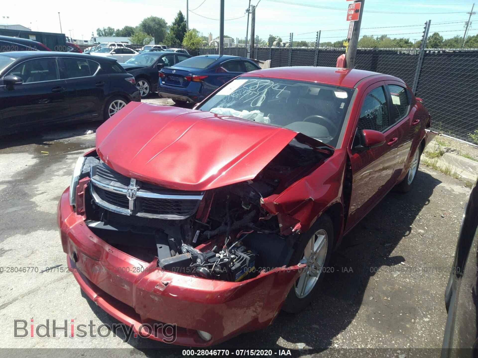 2010 DODGE AVENGER - VIN: 1B3CC5FB1AN130580 - Фото 2