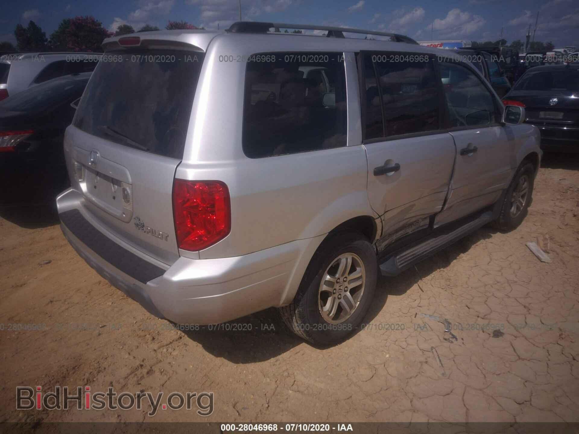 2005 HONDA PILOT - VIN: 5FNYF18565B038283 - Фото 4
