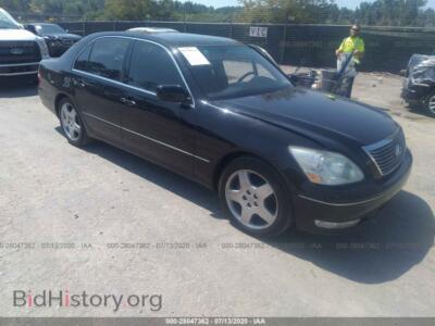 2006 Lexus LS 430, black — VIN JTHBN36F965049649, IAAI