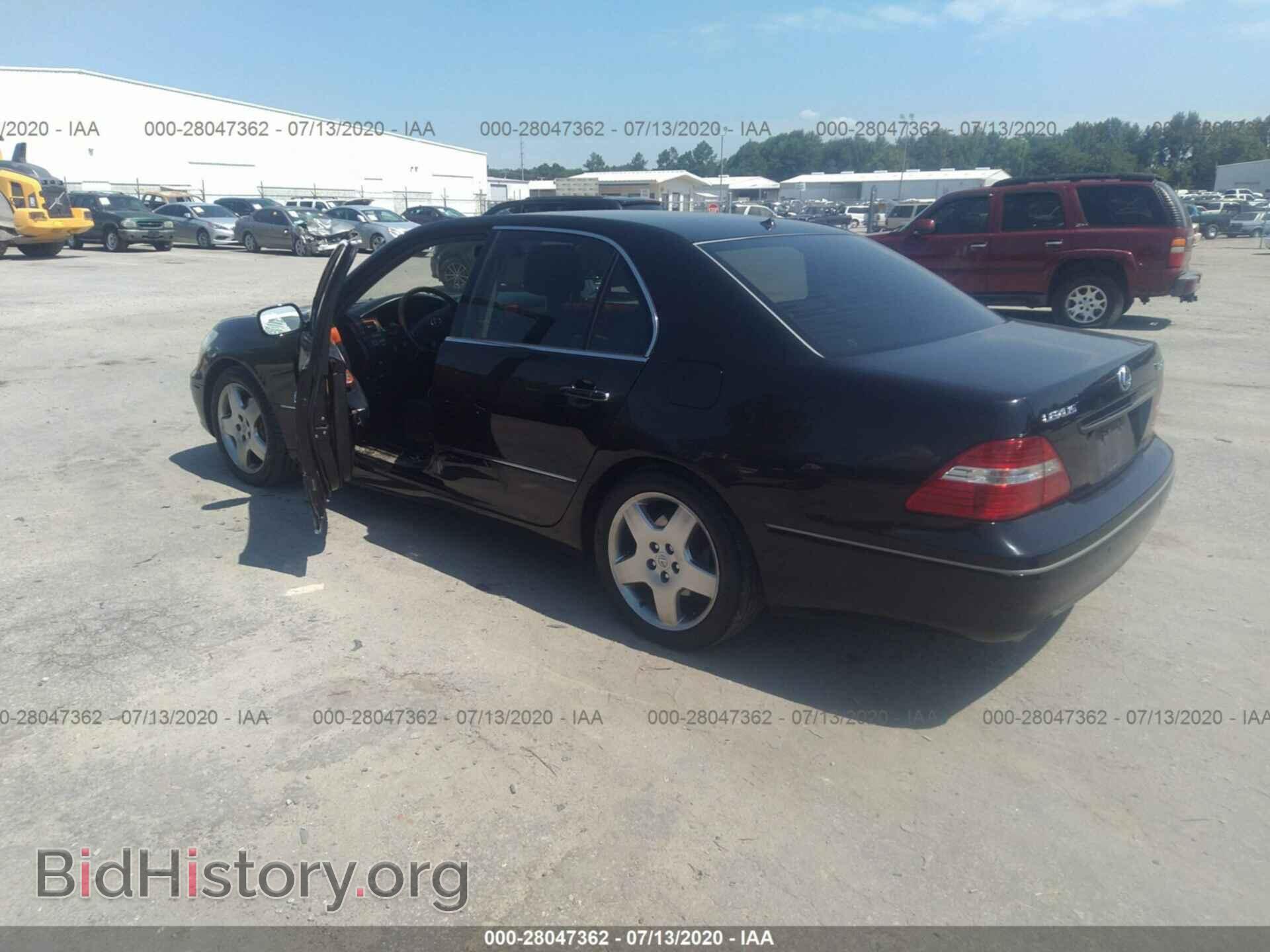 2006 LEXUS LS - VIN: JTHBN36F965049649 - Фото 3