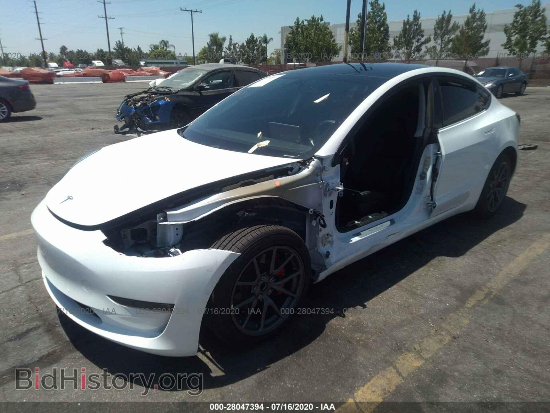 2019 TESLA MODEL 3 - VIN: 5YJ3E1EA2KF419798 - Photo 2