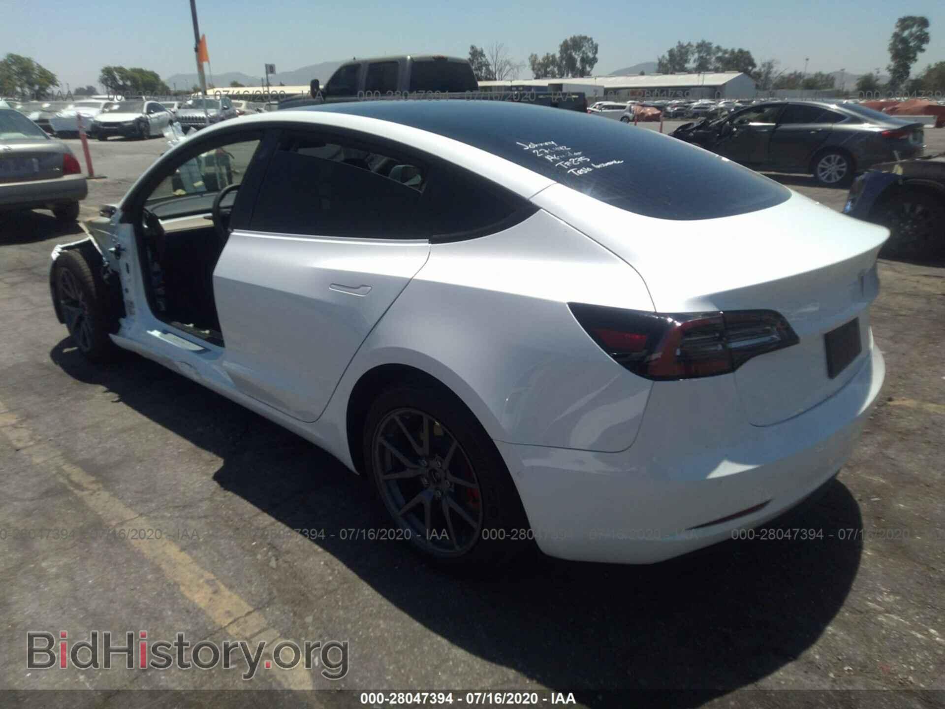 2019 TESLA MODEL 3 - VIN: 5YJ3E1EA2KF419798 - Photo 3