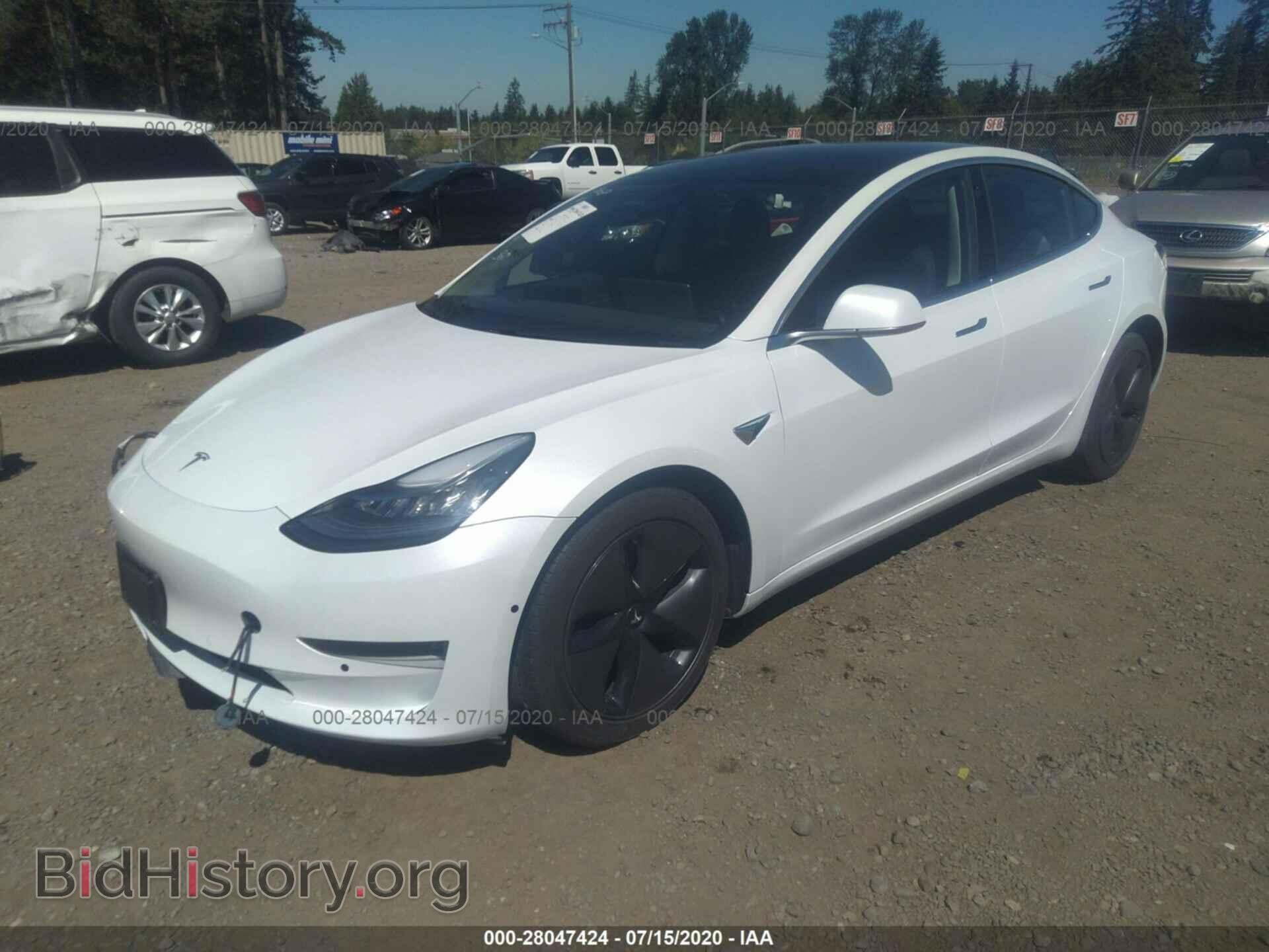 2018 TESLA MODEL 3 - VIN: 5YJ3E1EA2JF019755 - Фото 2