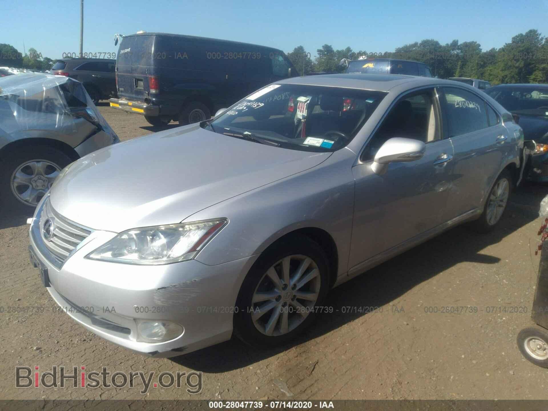 2012 LEXUS ES 350 - VIN: JTHBK1EGXC2481283 - Фото 2