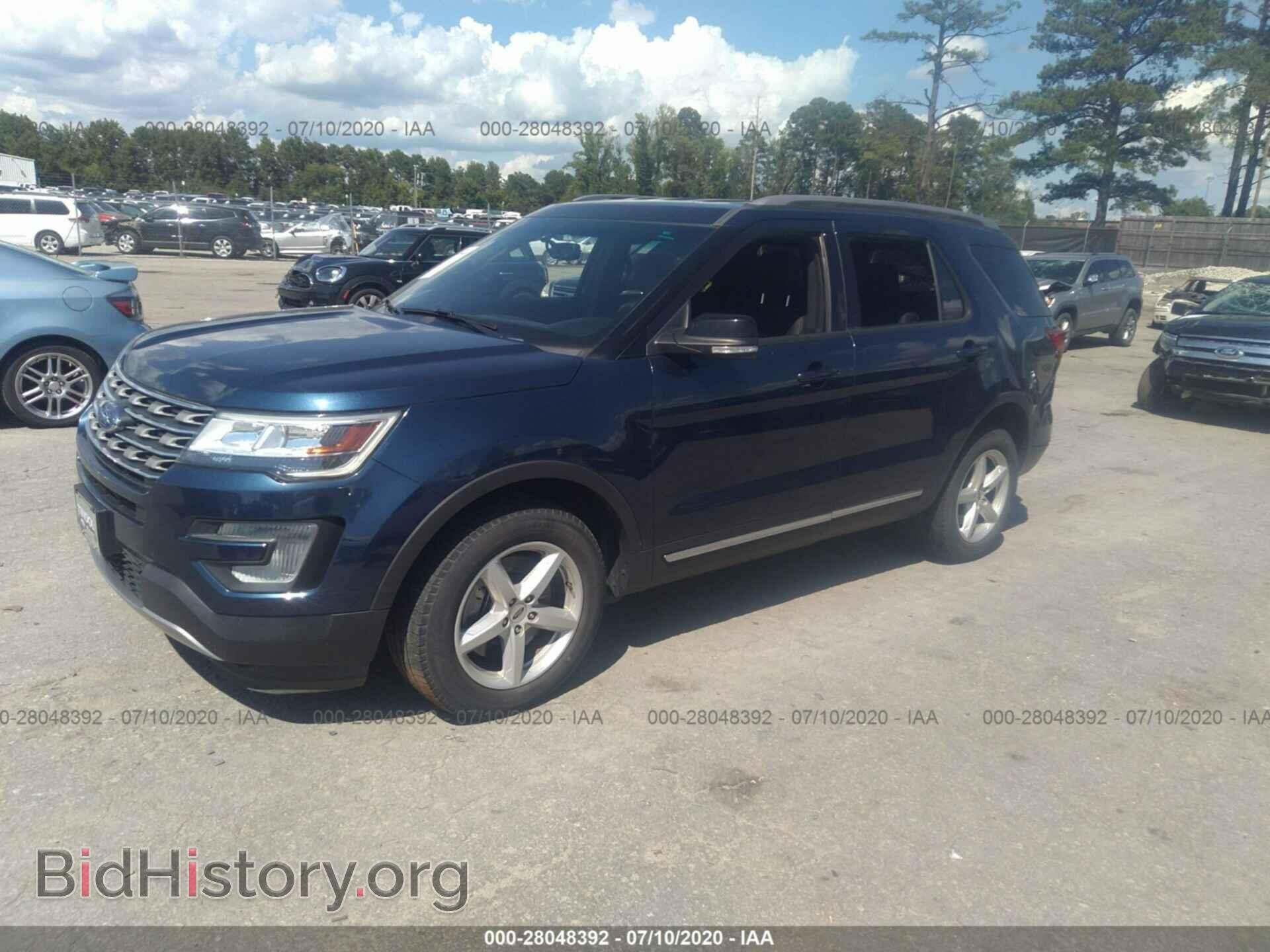 2016 FORD EXPLORER - VIN: 1FM5K8D83GGD24734 - Фото 2