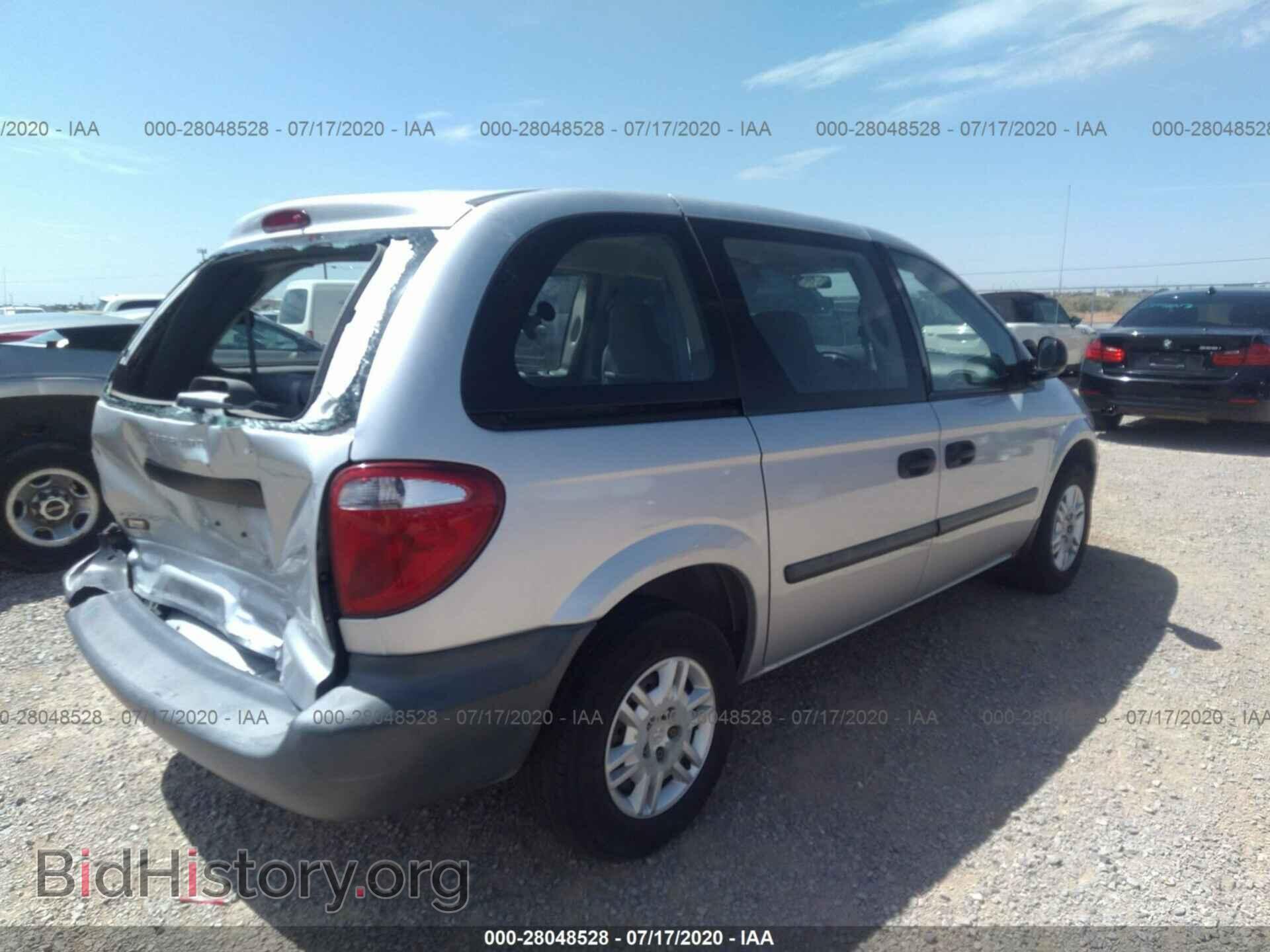 2005 DODGE CARAVAN - VIN: 1D4GP25B05B240583 - Фото 4