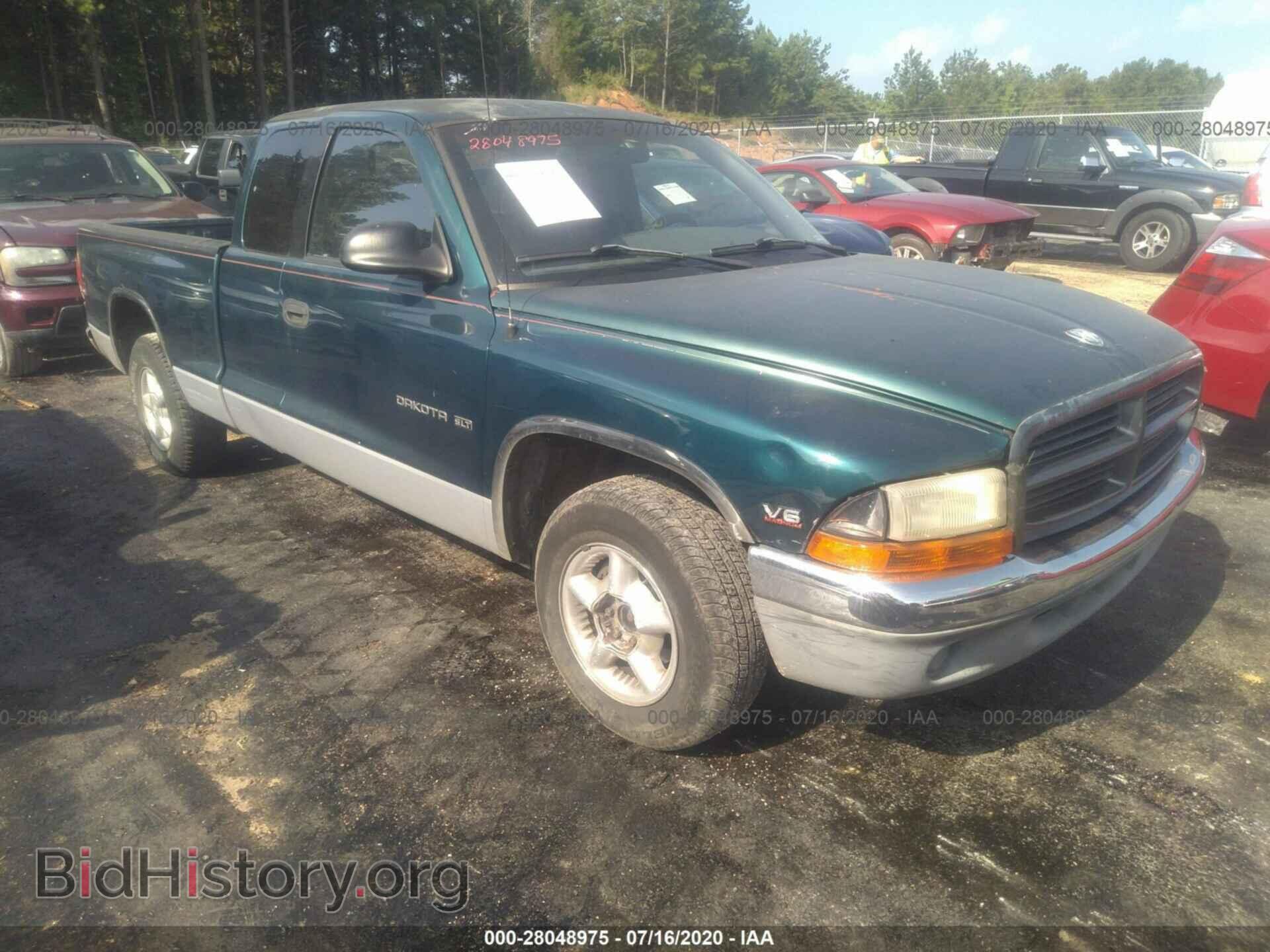 Фотография 1B7GL23X2VS265931 - DODGE DAKOTA 1997