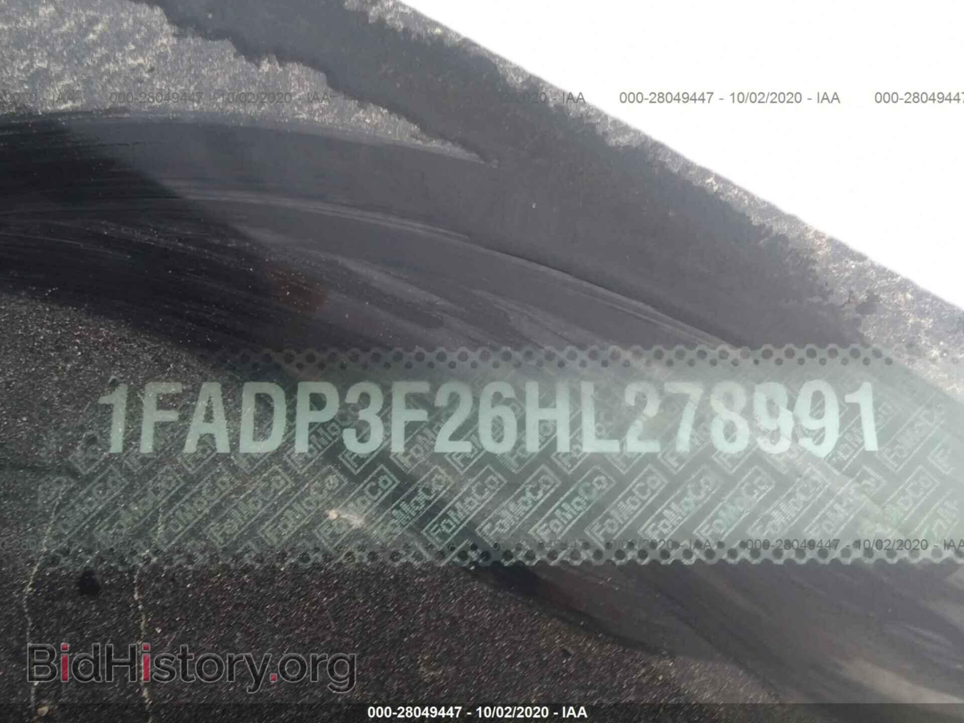 2017 FORD FOCUS - VIN: 1FADP3F26HL278991 - Фото 9