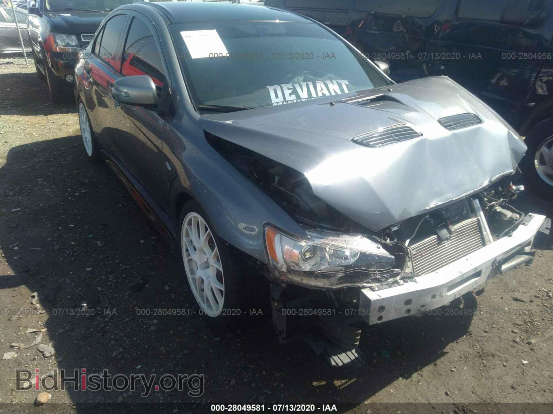 Photo JA32W7FV5FU028671 - MITSUBISHI LANCER EVOLUTION 2015