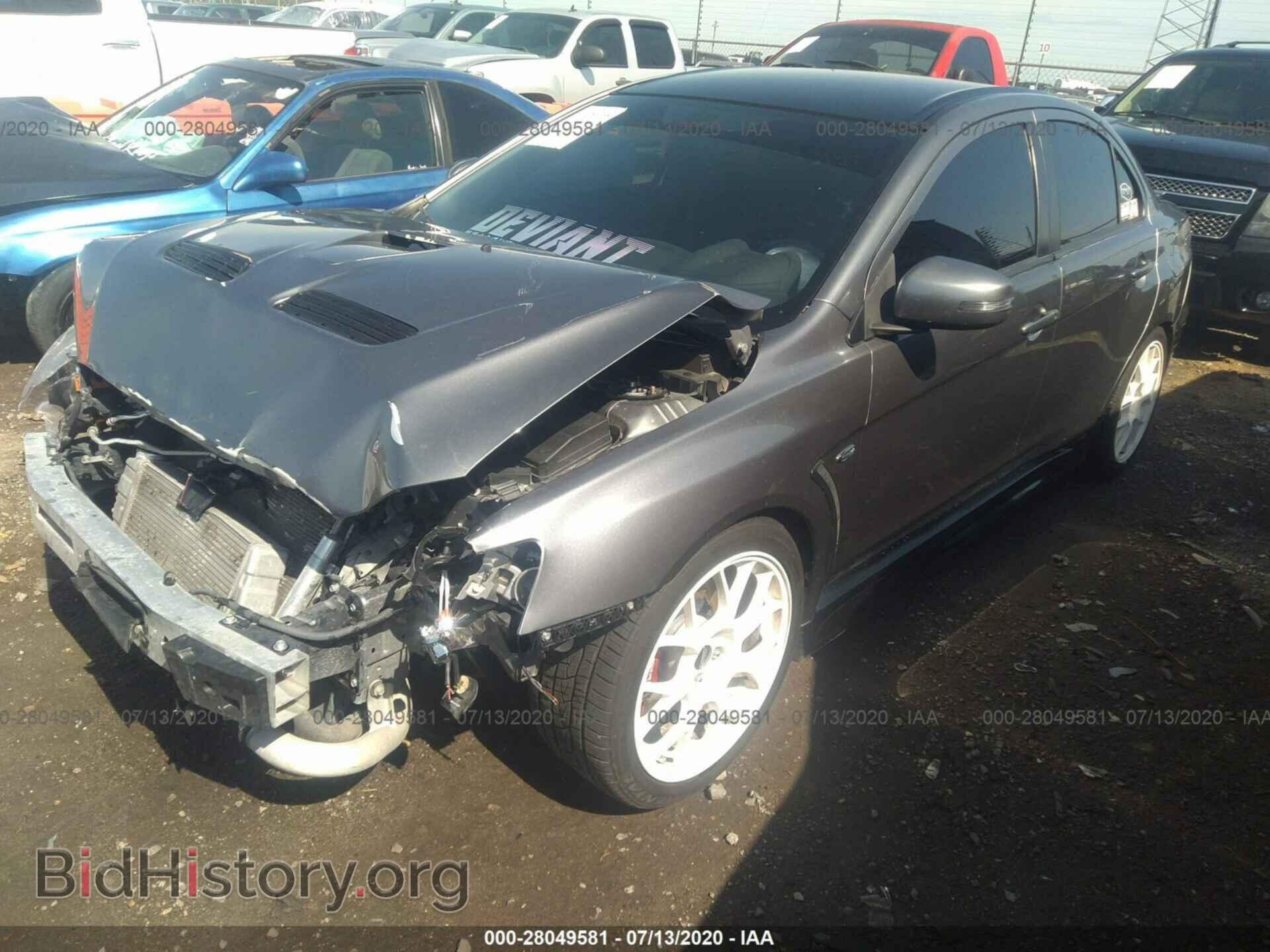 2015 MITSUBISHI LANCER EVOLUTION - VIN: JA32W7FV5FU028671 - Фото 2