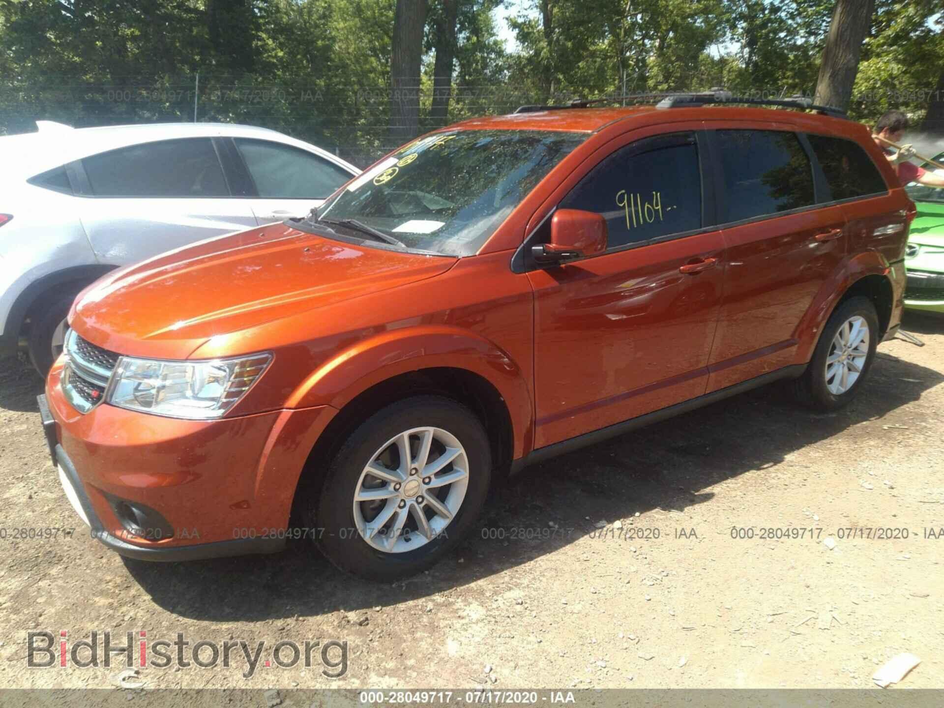 2014 DODGE JOURNEY - VIN: 3C4PDCBGXET116086 - Фото 2