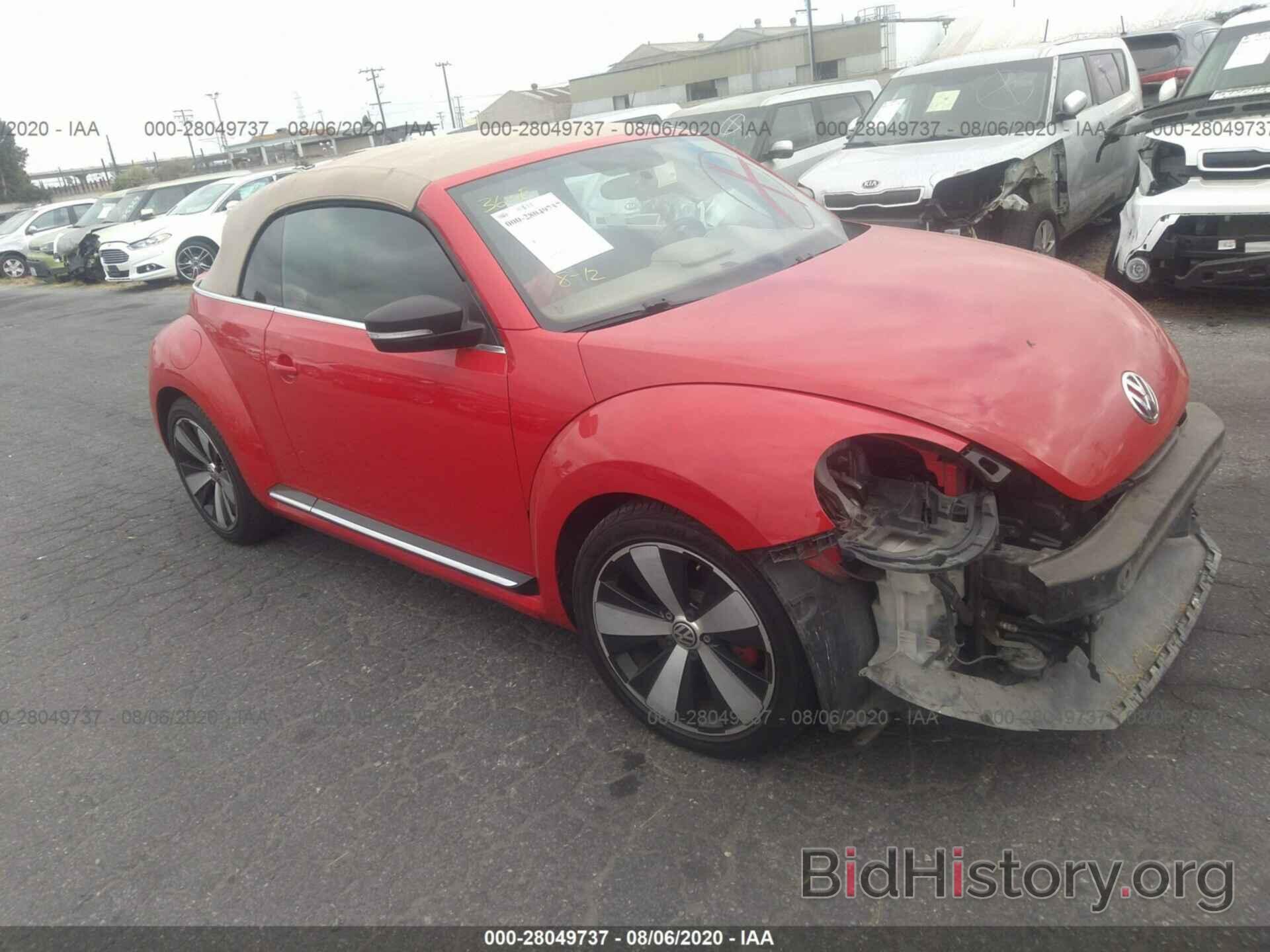 Photo 3VW7A7AT8DM801398 - VOLKSWAGEN BEETLE CONVERTIBLE 2013