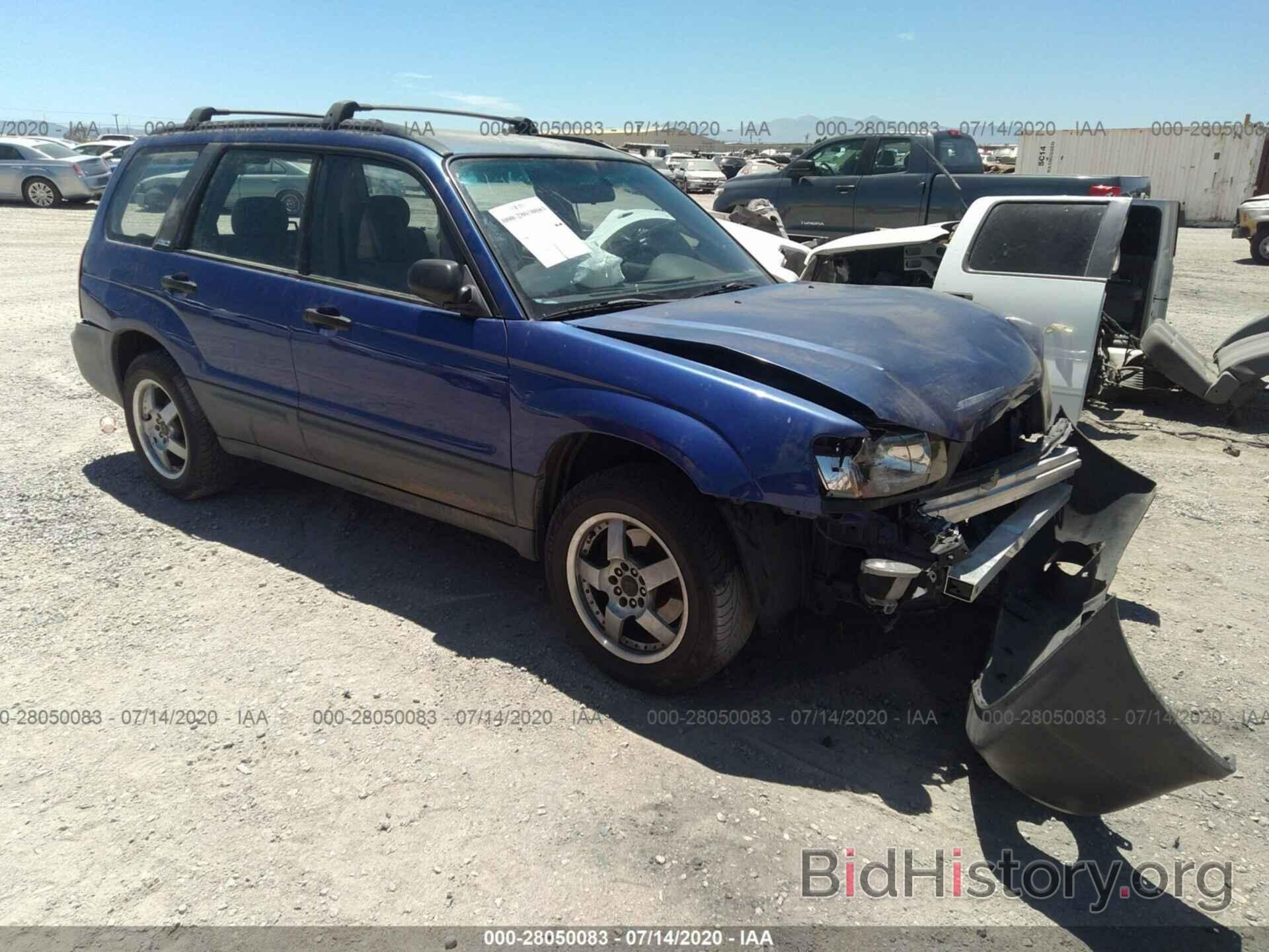 Photo JF1SG63653H727895 - SUBARU FORESTER 2003