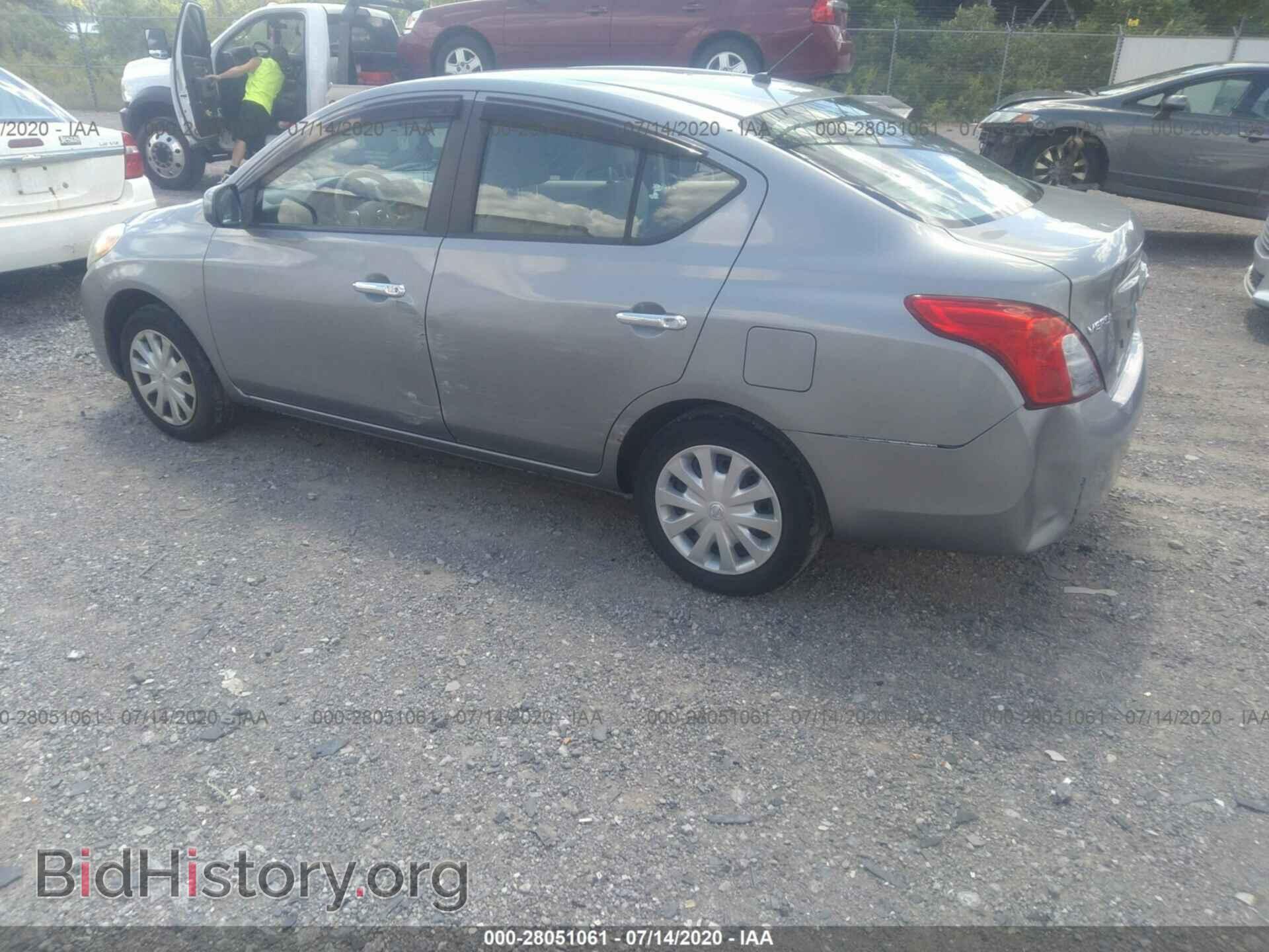 2012 NISSAN VERSA - VIN: 3N1CN7AP3CL851335 - Фото 3