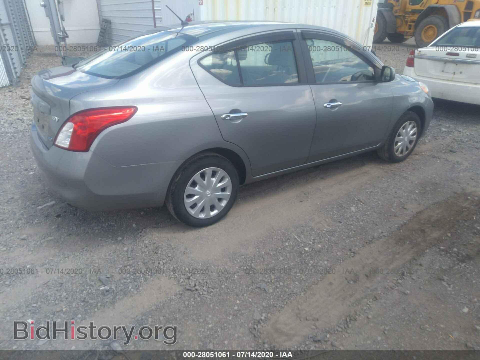 2012 NISSAN VERSA - VIN: 3N1CN7AP3CL851335 - Фото 4